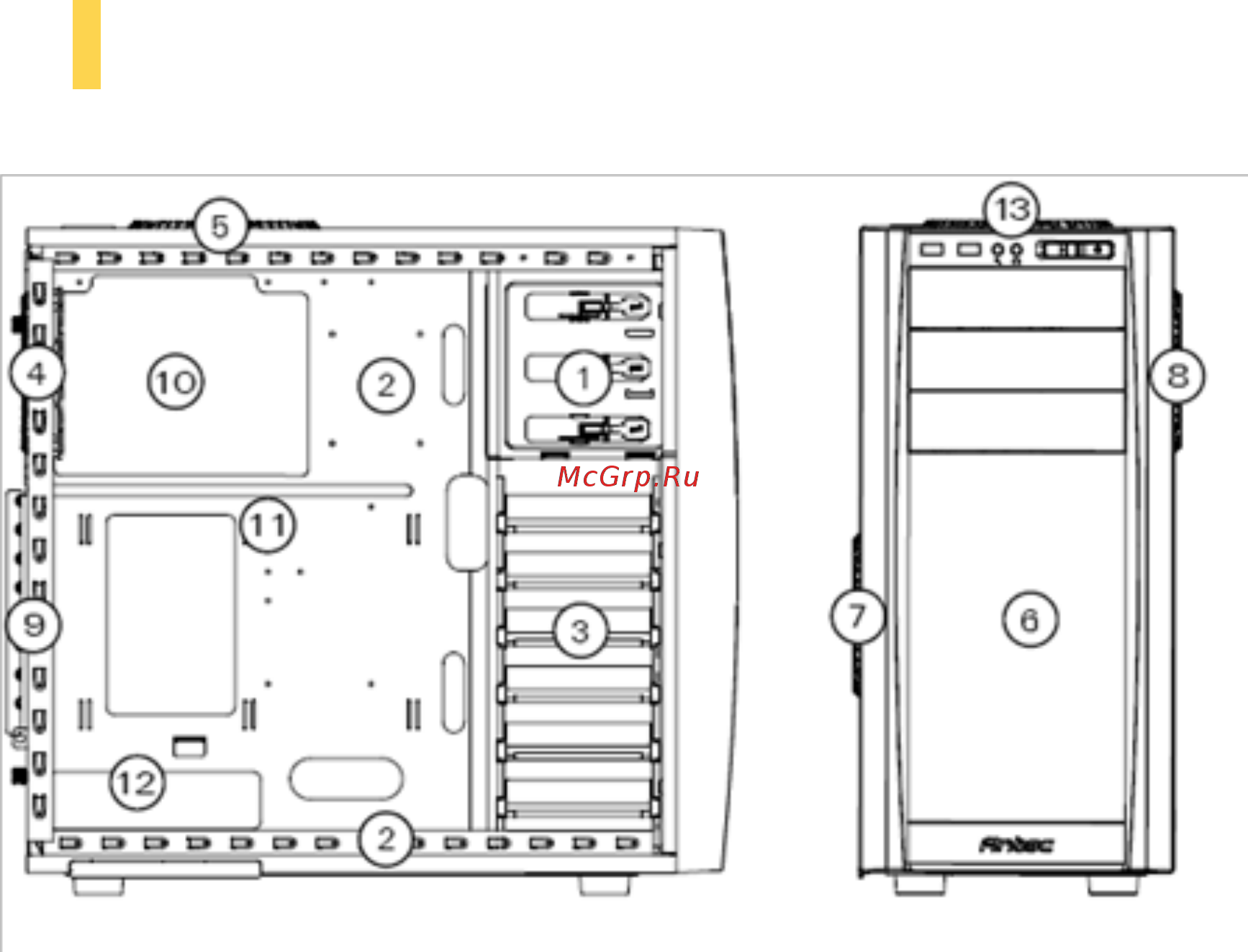 Antec Three Hundred Two [5/23] Ознакомление с корпусом