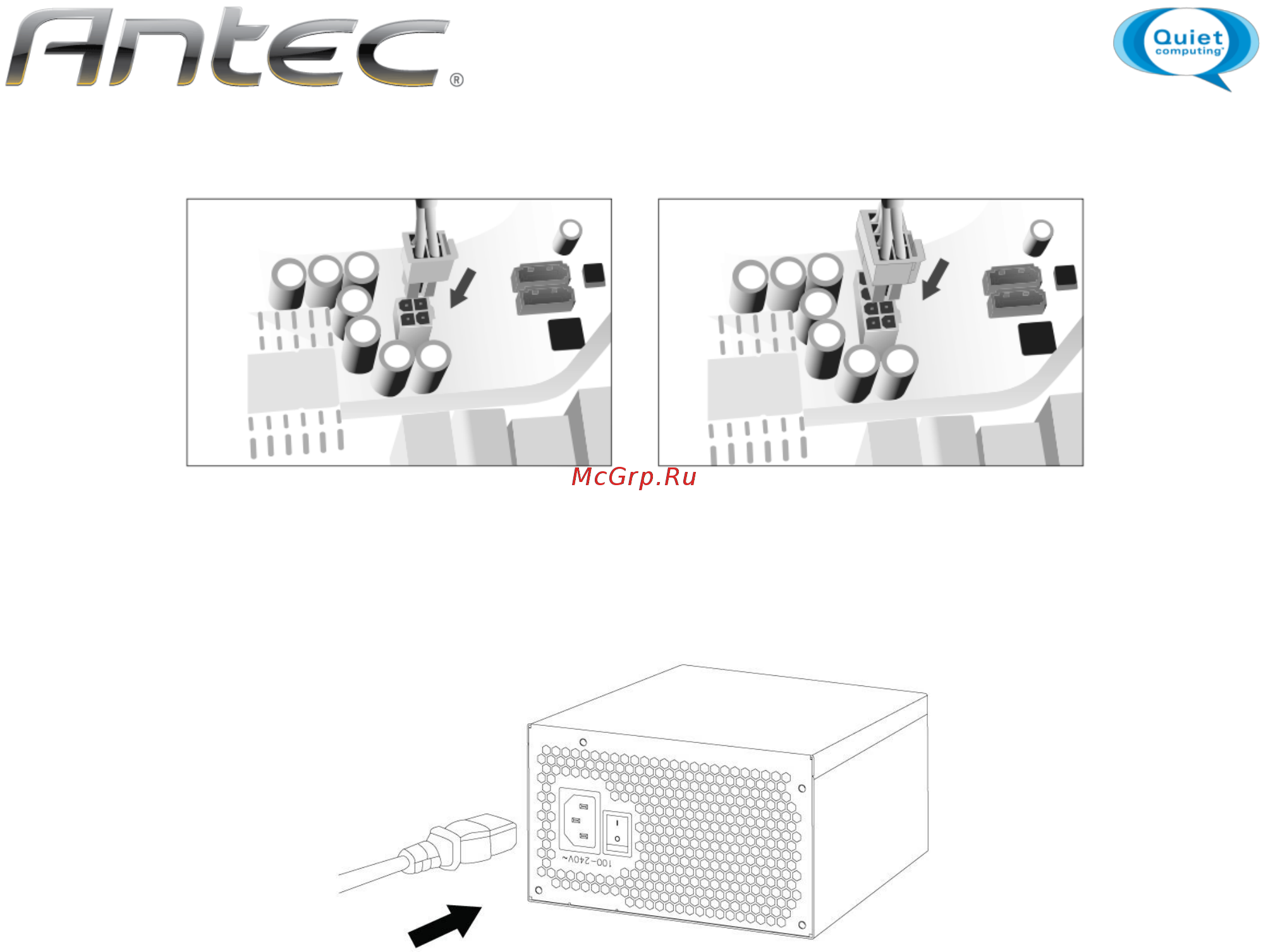 Antec HCG-520 Руководство по эксплуатации онлайн [6/7] 202975