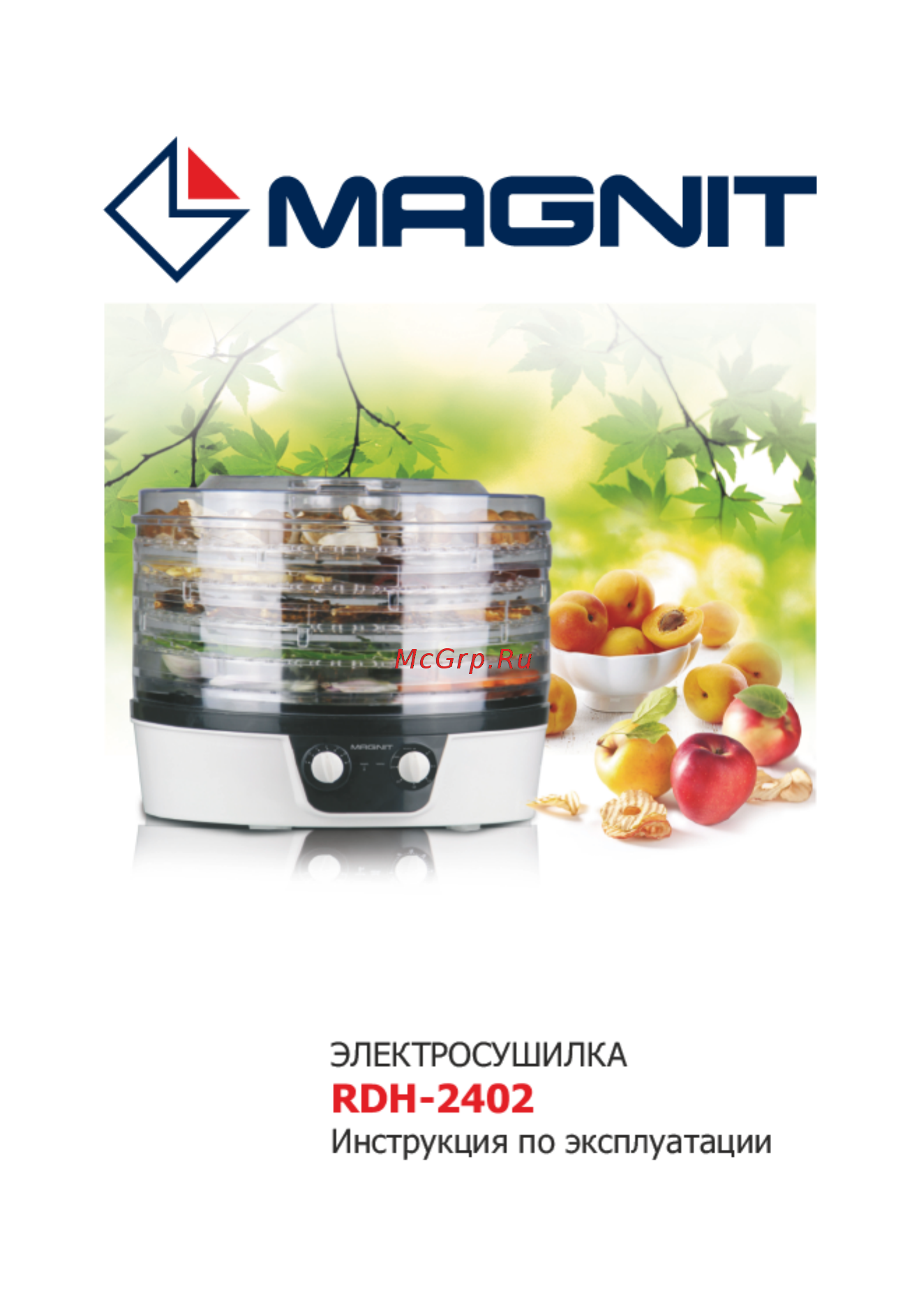 Magnit RDH-2402 Инструкция по эксплуатации онлайн