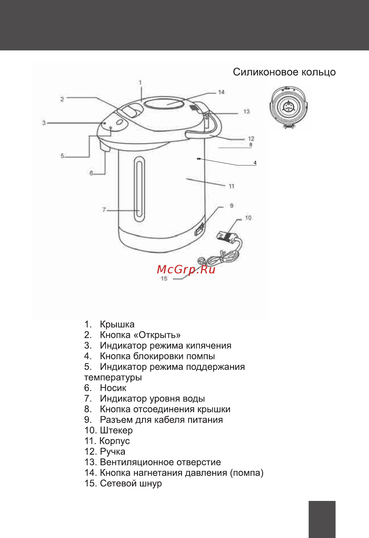 Magnit RTP-030 Инструкция по эксплуатации онлайн [3/16] 203251