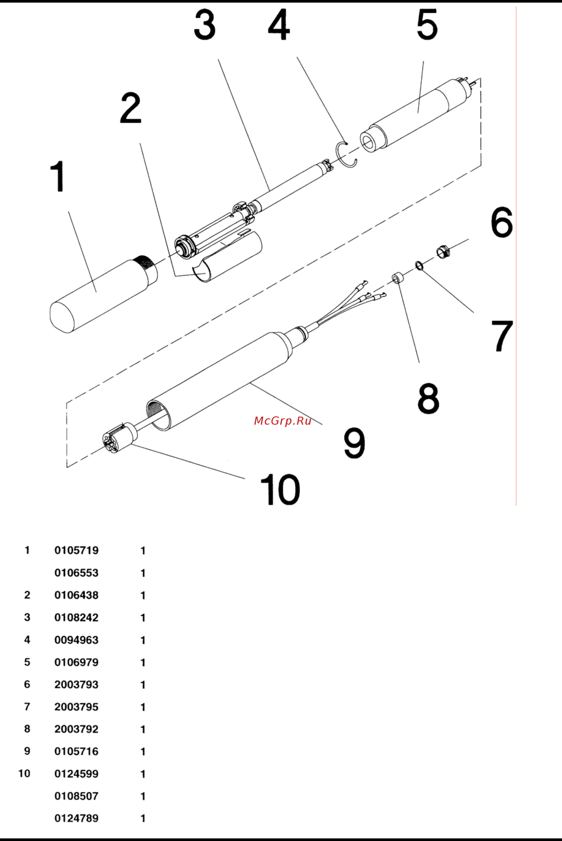 Wacker Neuson irfu 30/230 5000008959 [21/28] Вибробулава 0 45 мм в комплекте