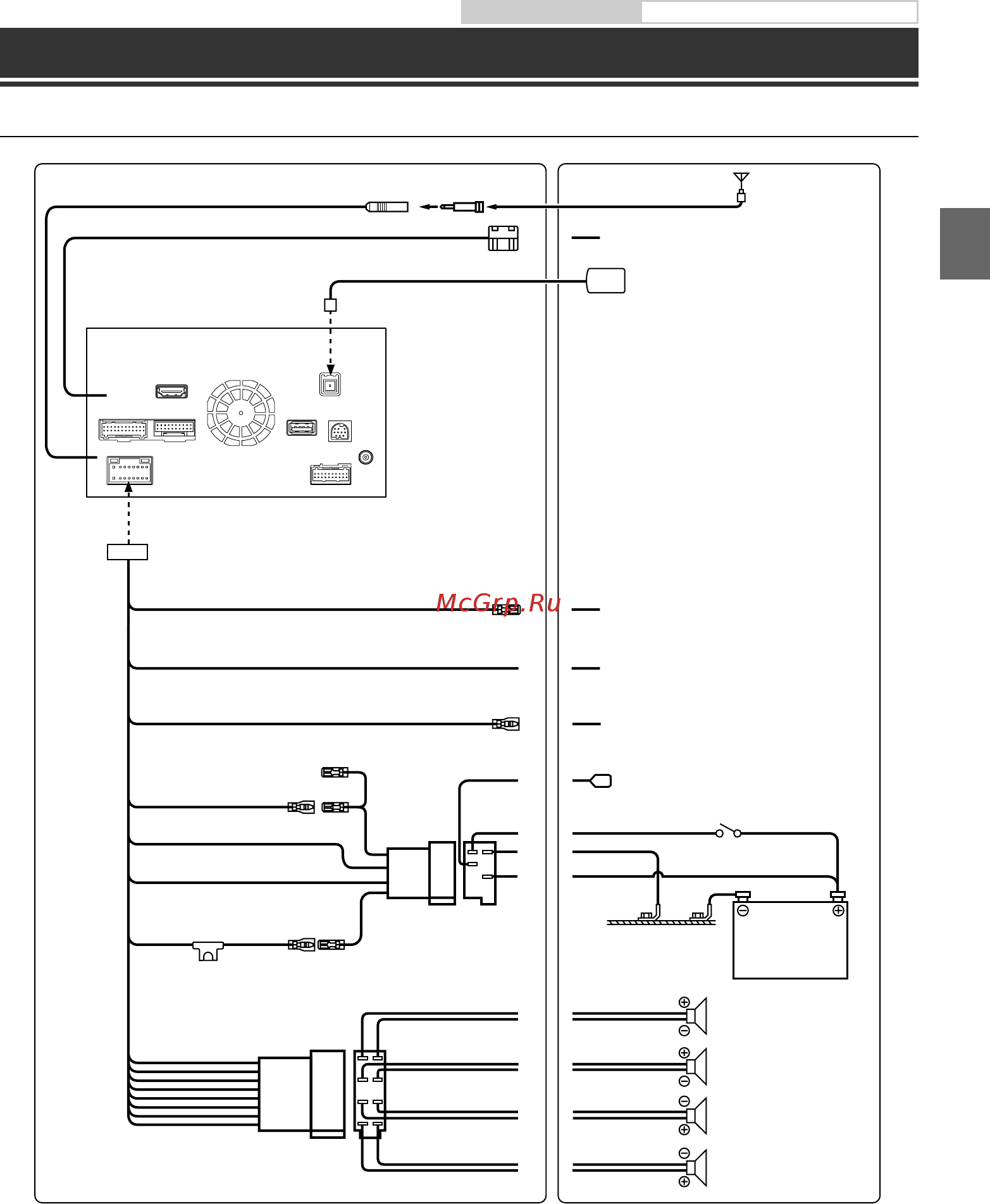 Alpine X800D-S906 [15/148] Connections