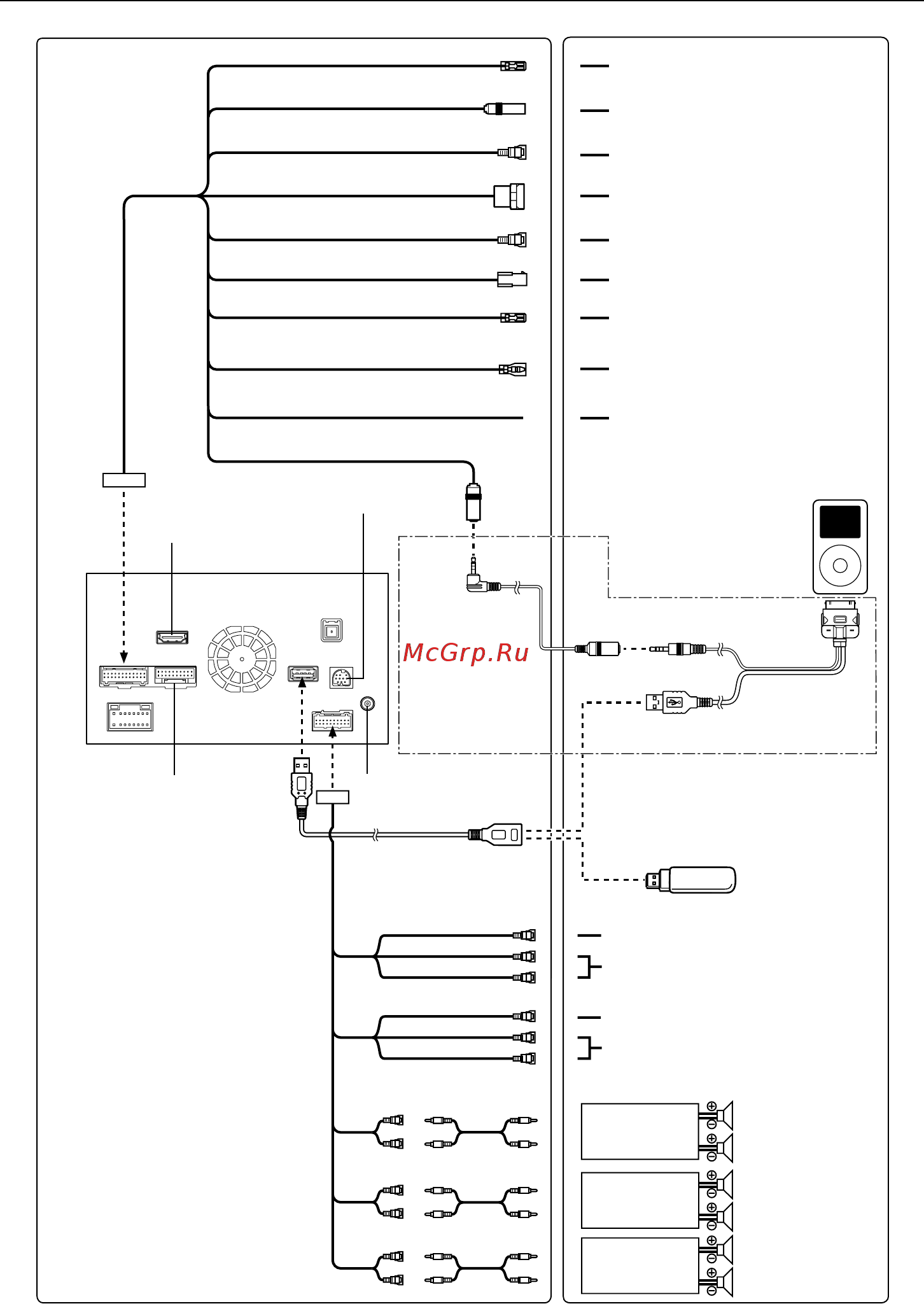 Alpine X800D-V447 [16/148] Connections 2 2