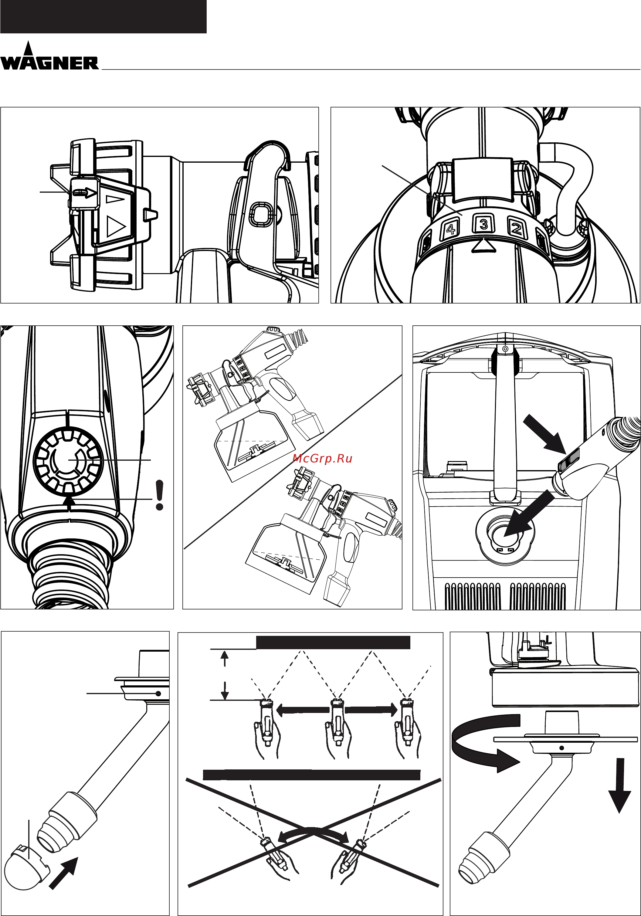 Wagner finish contol 6500 ts eur 2316089 Инструкция по эксплуатации онлайн [3/18] 203807