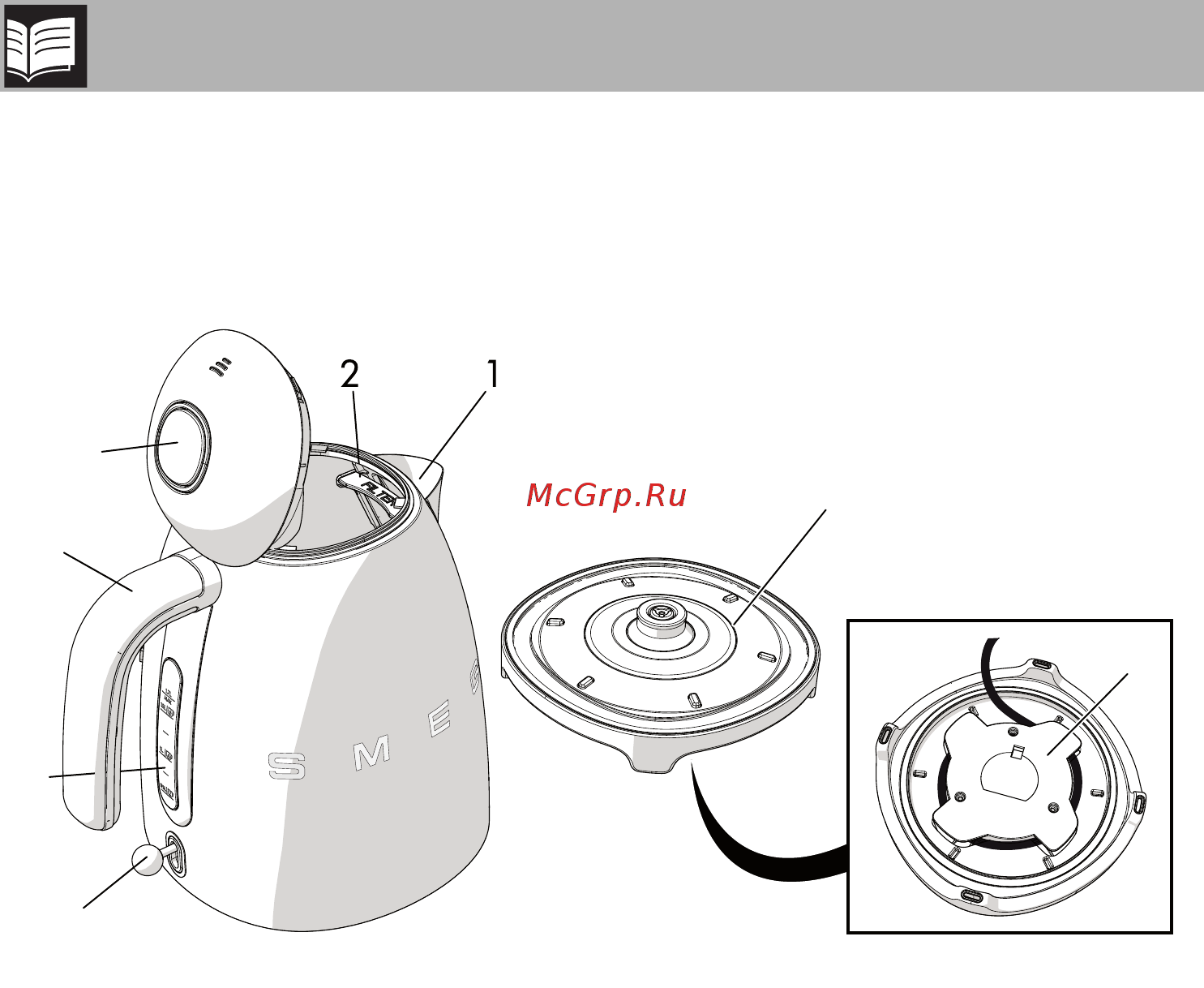 Smeg KLF01PKEU [8/19] Описание