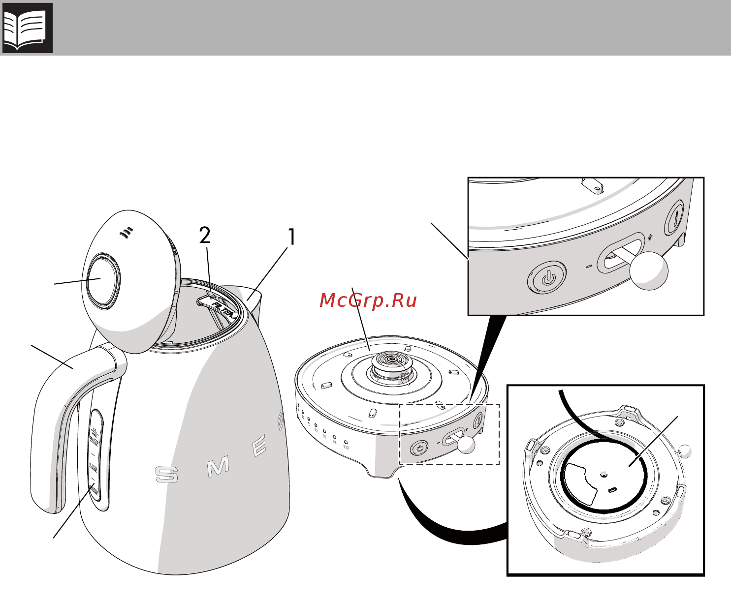Smeg KLF02PBEU [8/23] Описание