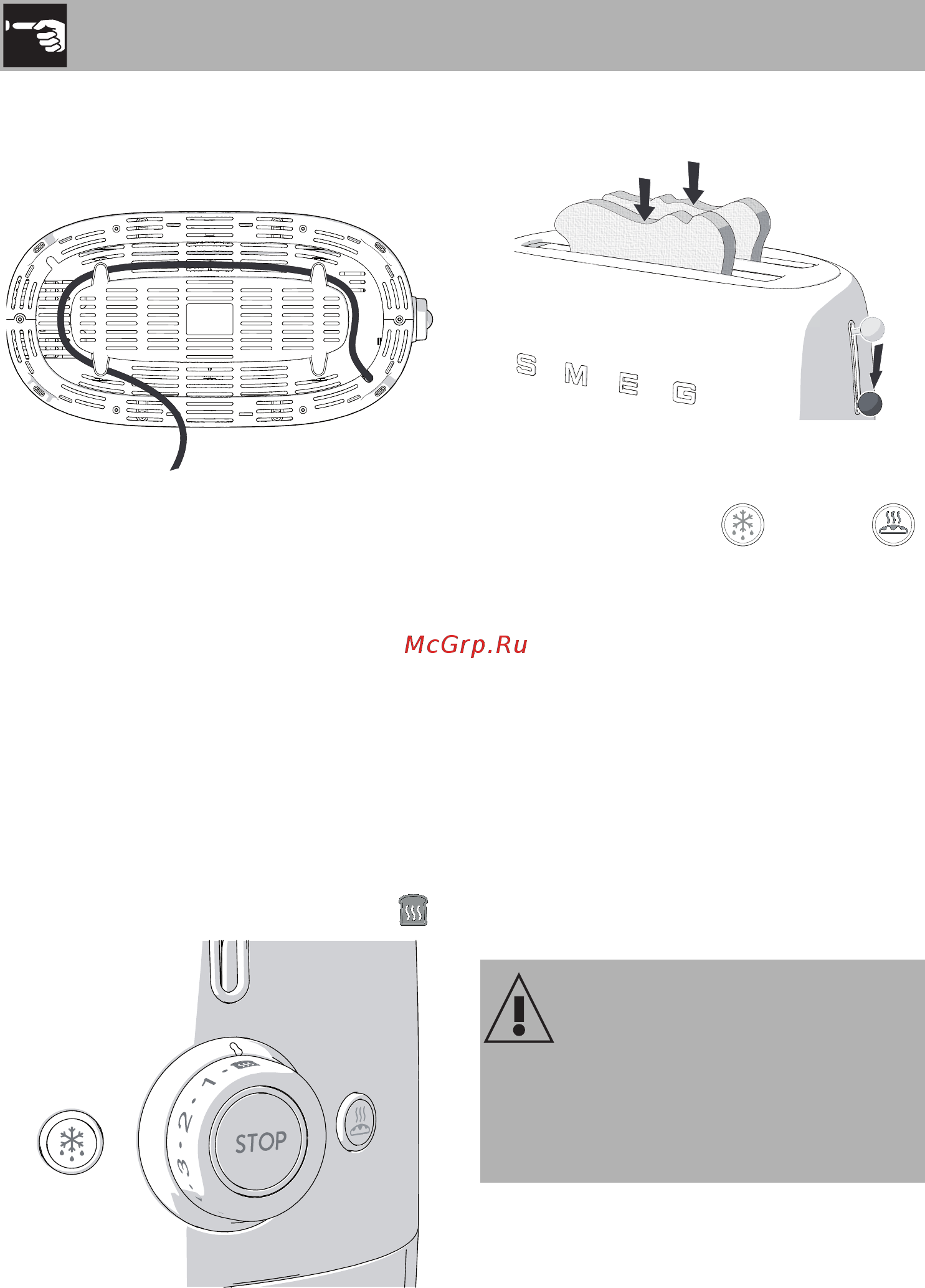 Smeg TSF02WHEU [10/15] Использование