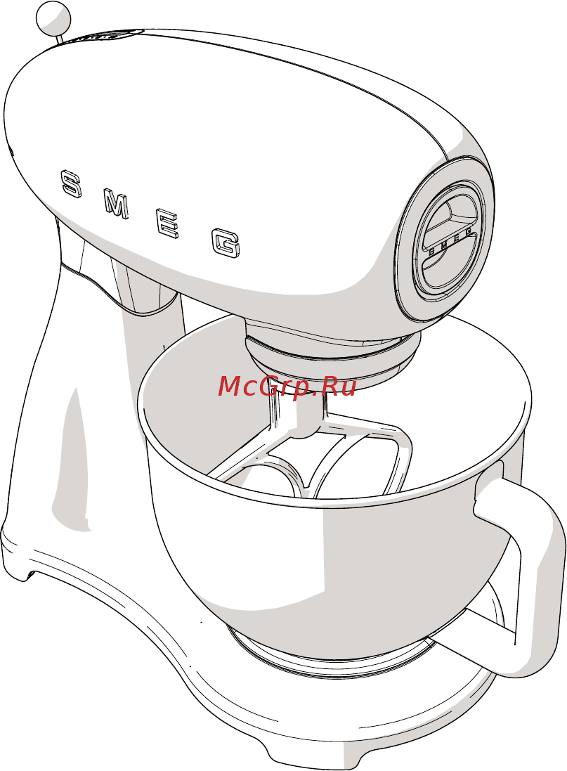 Smeg SMF01CREU Руководство по эксплуатации онлайн [2/27] 203932