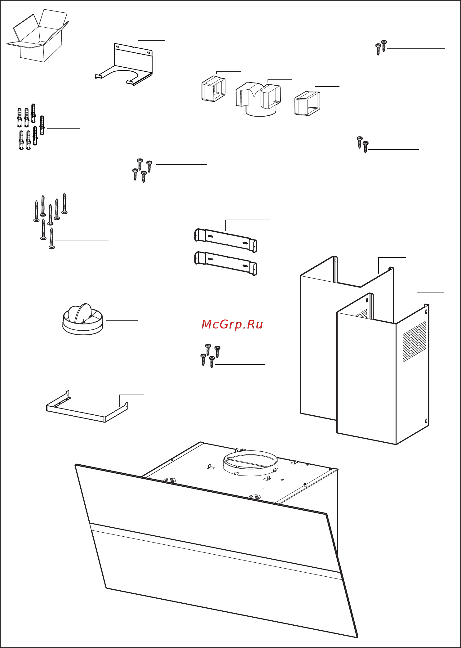 Smeg KCV80BE Инструкция по установке онлайн [4/16] 203995