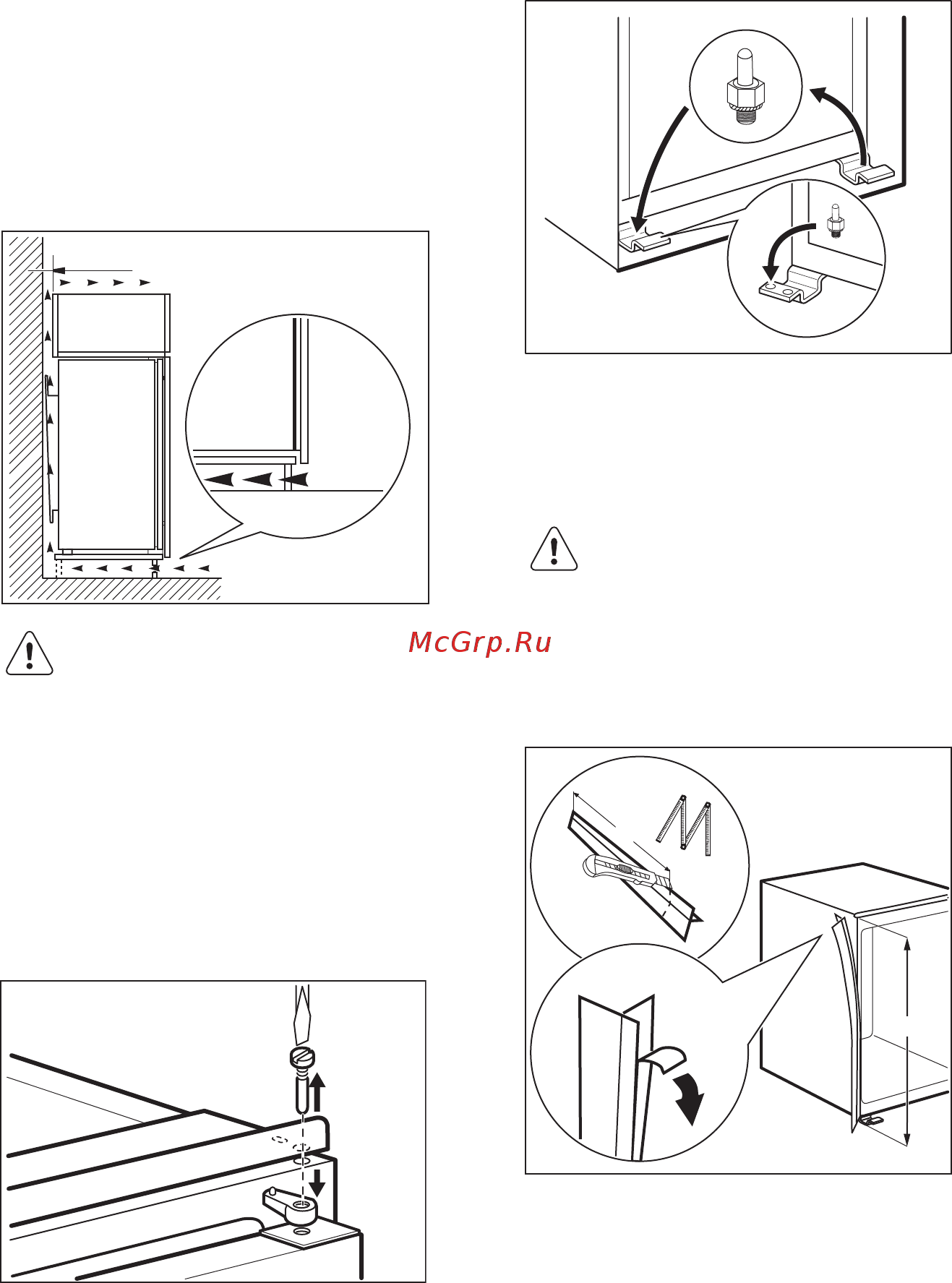 Smeg S7220FND2P [15/20] Перевешивание дверцы