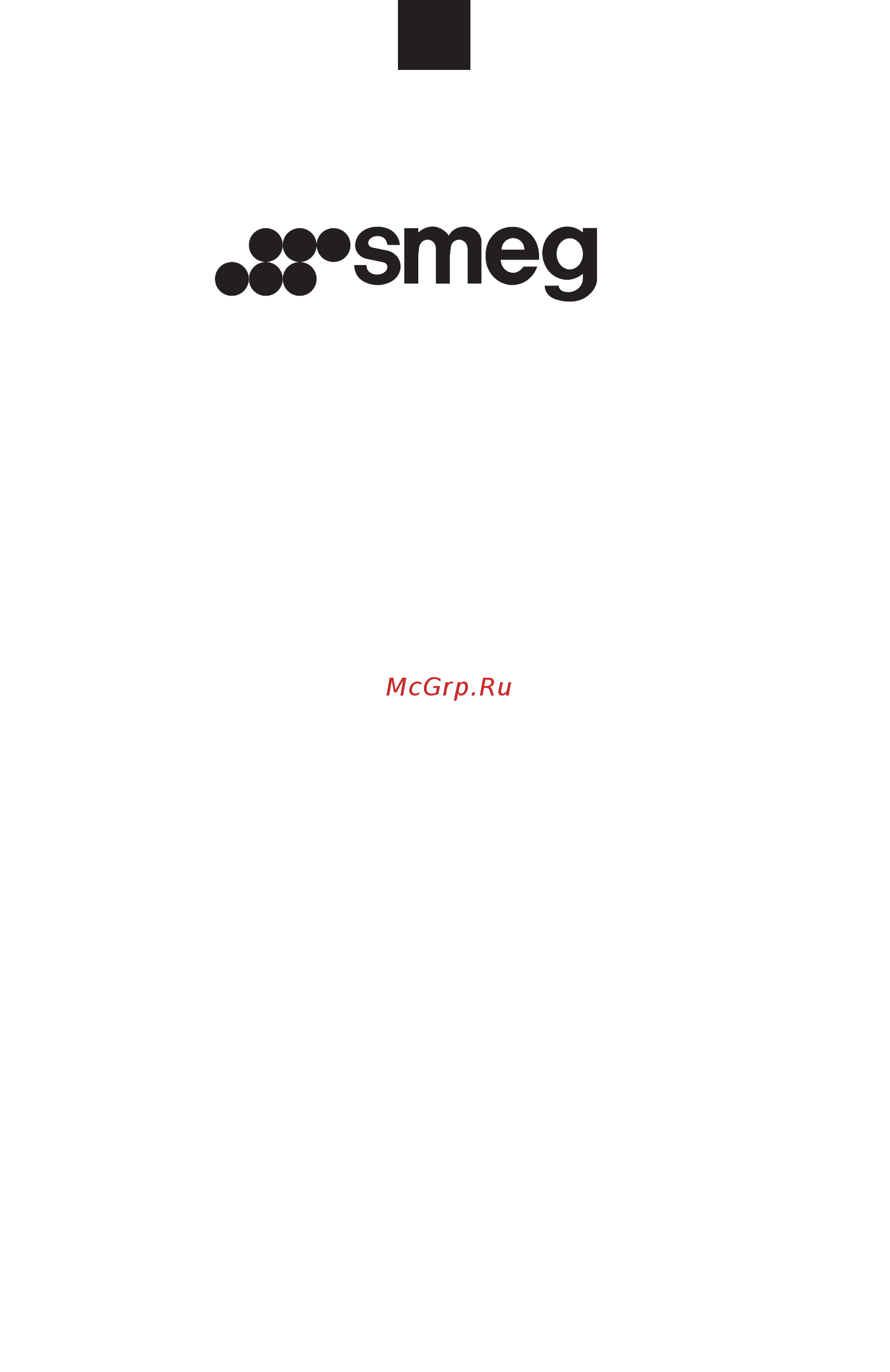 Smeg FMI020X [2/27] Fmi020x