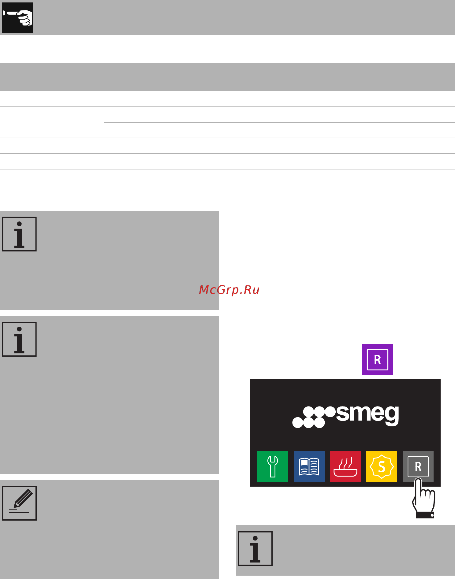 Smeg Dolce Stil Novo SFP6604PNRE [34/62] Использование