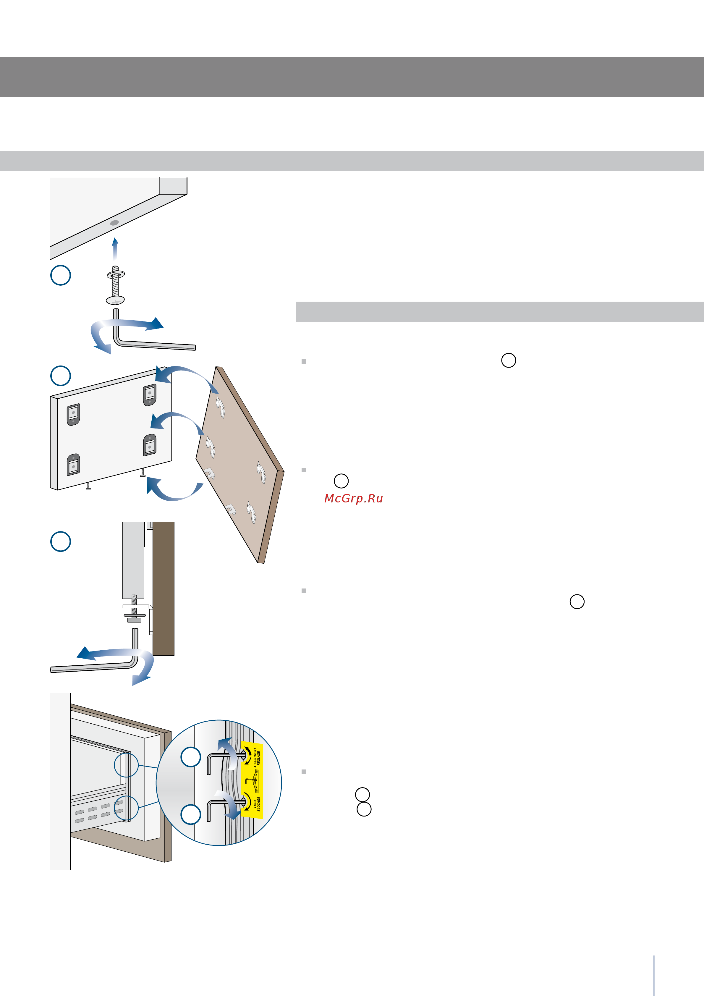 Smeg RI96RSI [51/68] Крепление панелей к двери и к выдвижному ящику