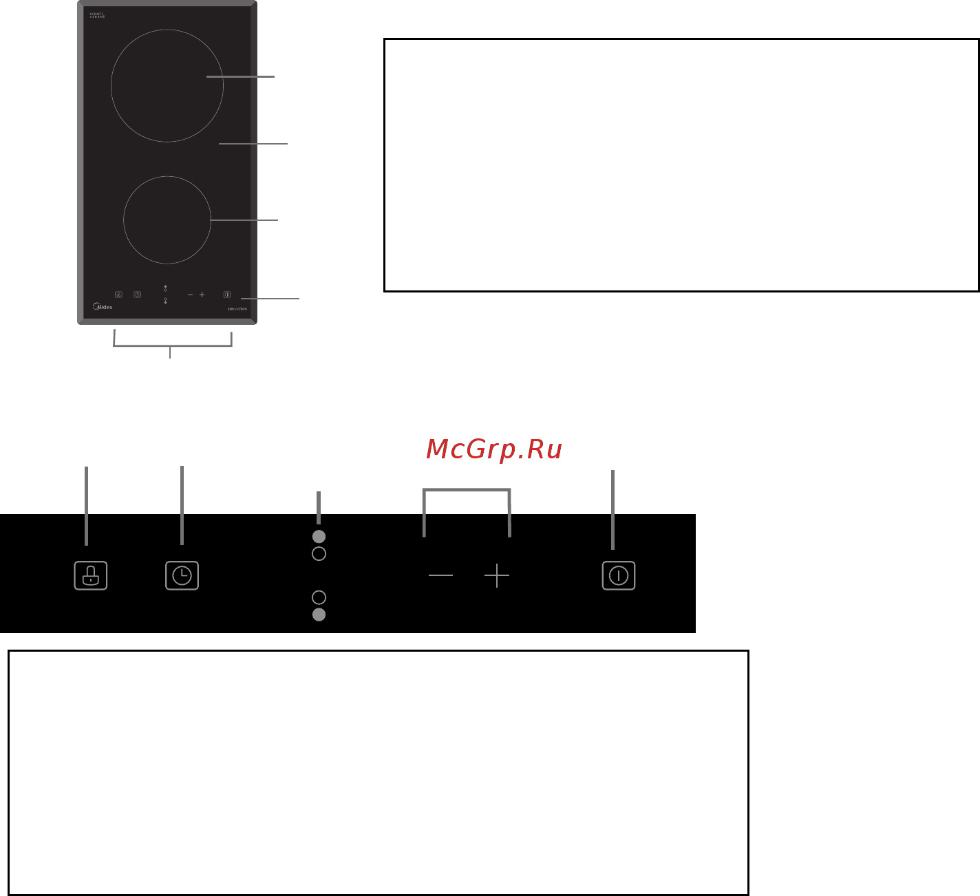 Midea MC-ID351 WH [6/20] Обзор товара