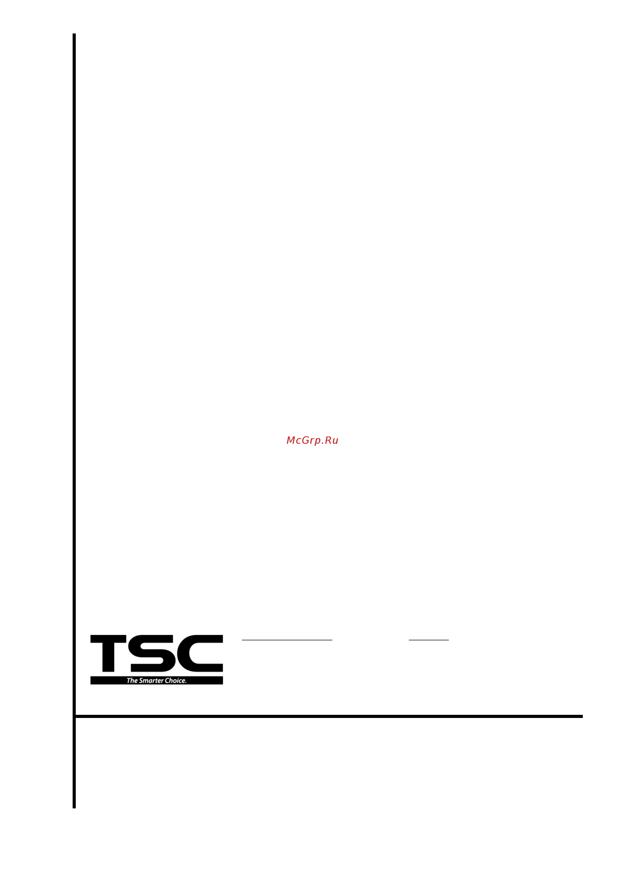 TSC TE300 Инструкция по эксплуатации онлайн [40/40] 205270