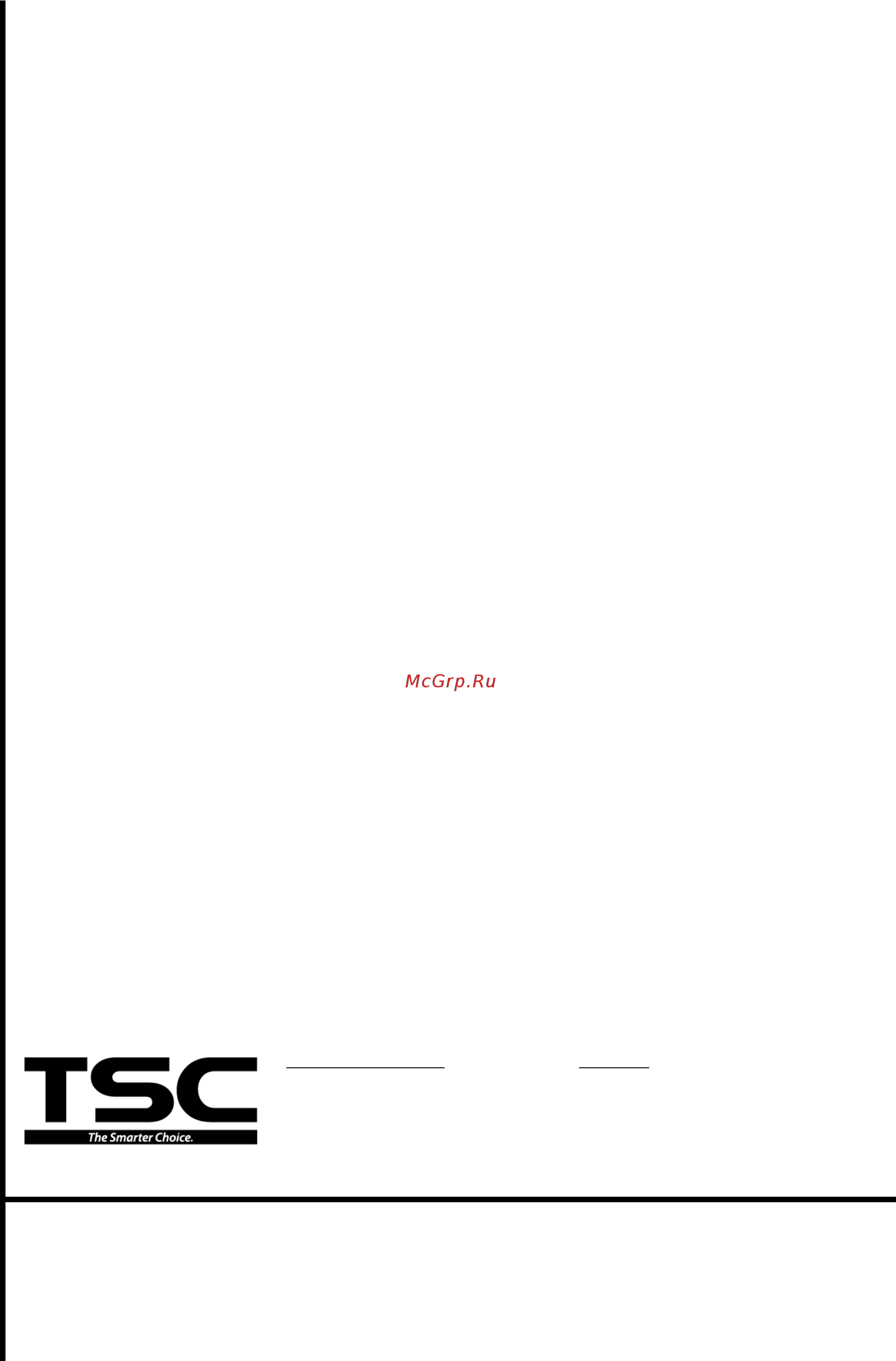 TSC TTP-244CE Инструкция по эксплуатации онлайн [49/49] 205279