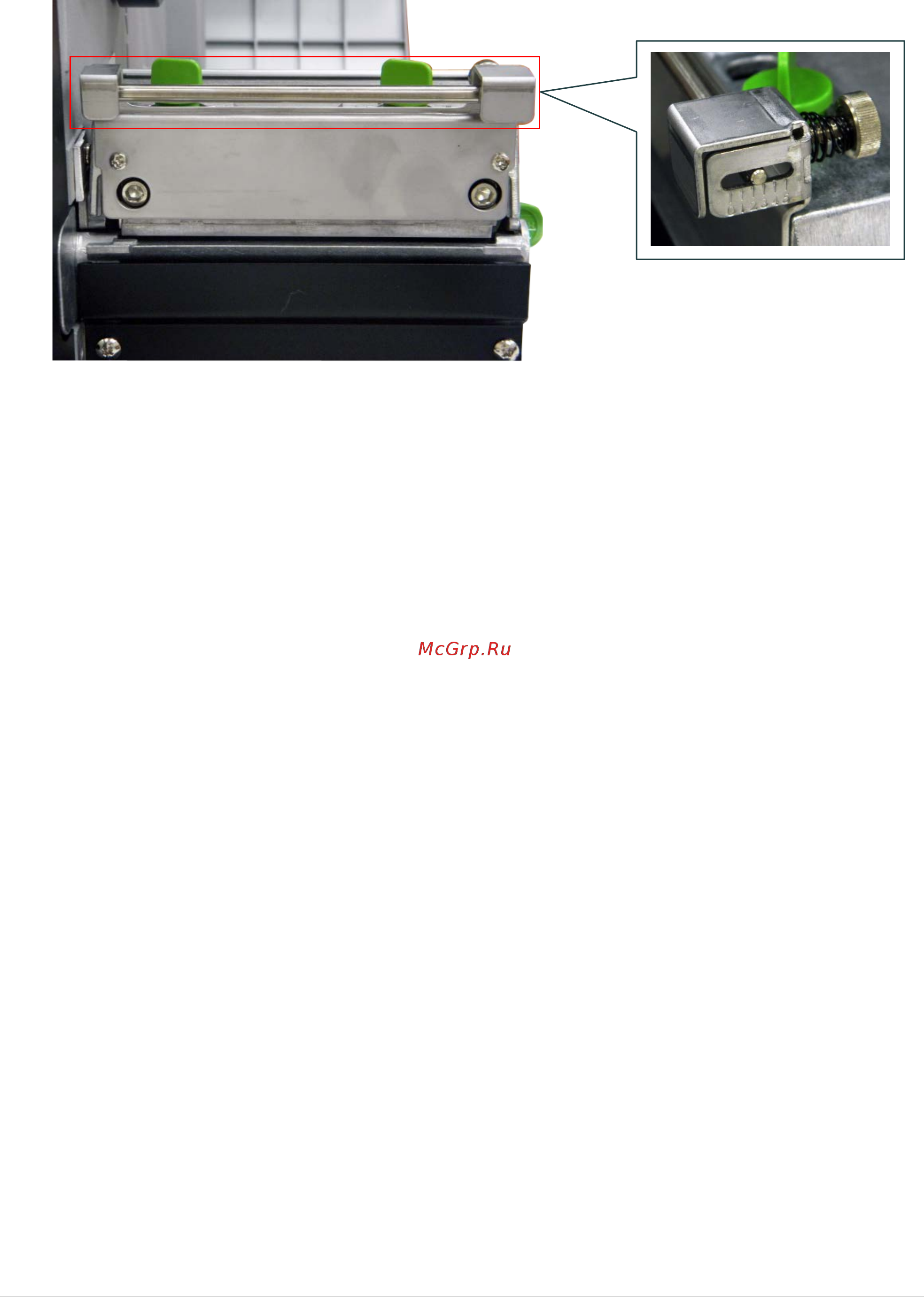 TSC TTP-2410MT [41/89] Модуль регулировки натяжения ленты