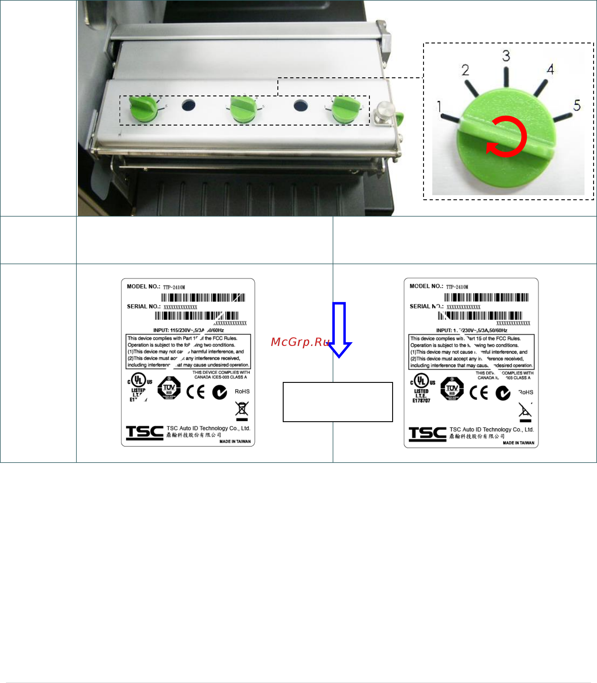 TSC TTP-2610MT [34/64] Неполадки