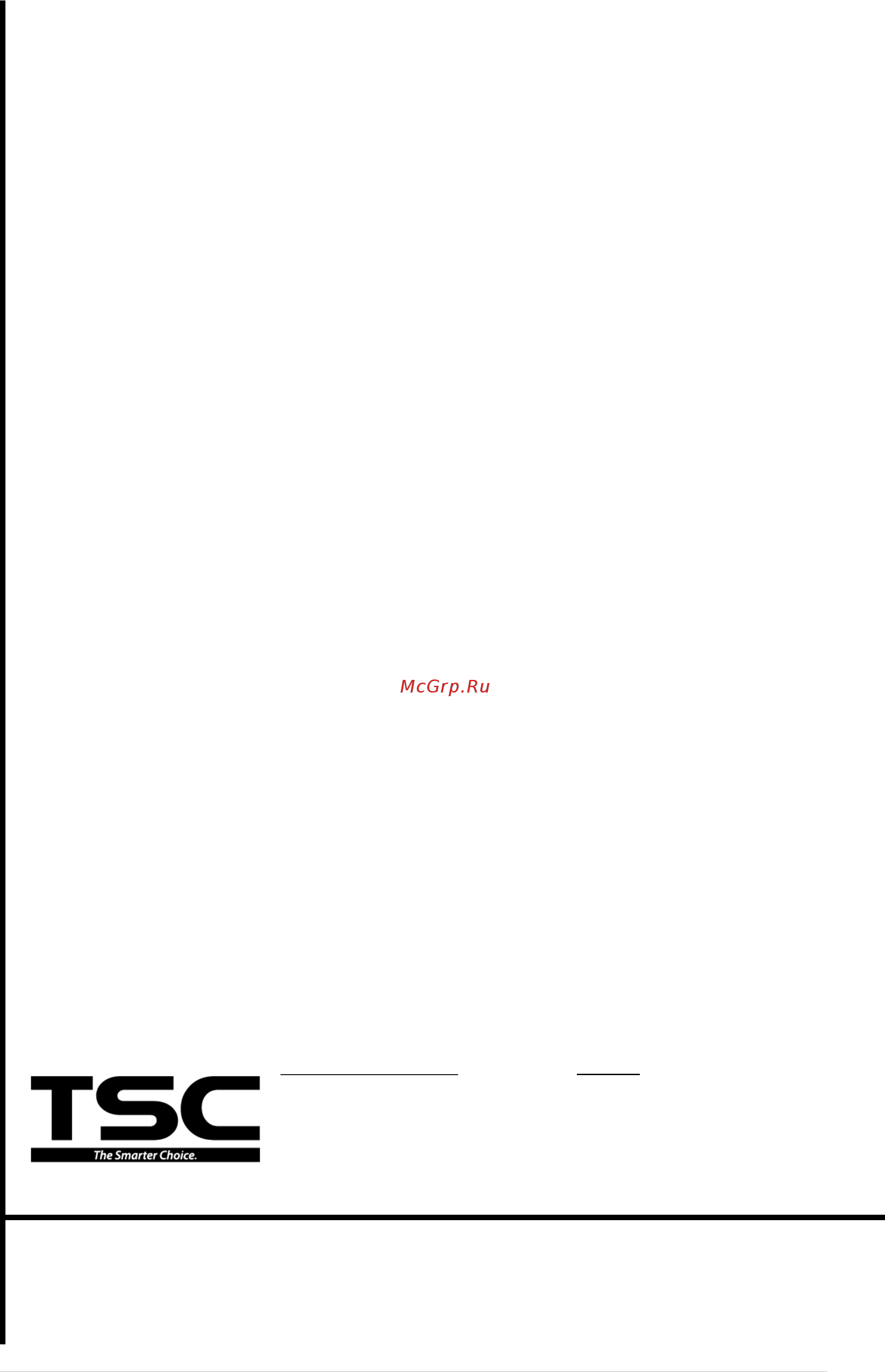 TSC TTP-368MT Инструкция по эксплуатации онлайн [64/64] 205325