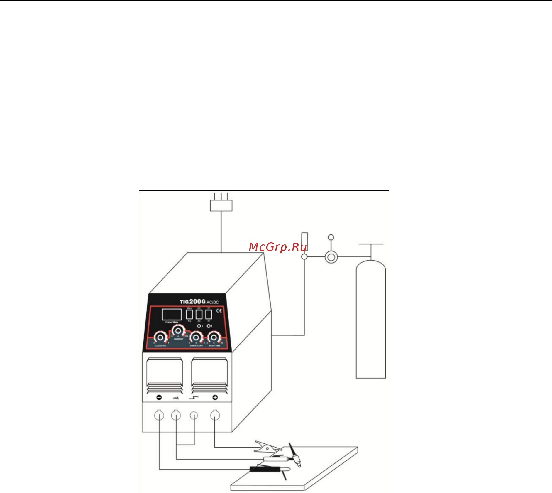 Кедр tig 200p ac/dc 220в 8001243 [7/14] Установка и управление
