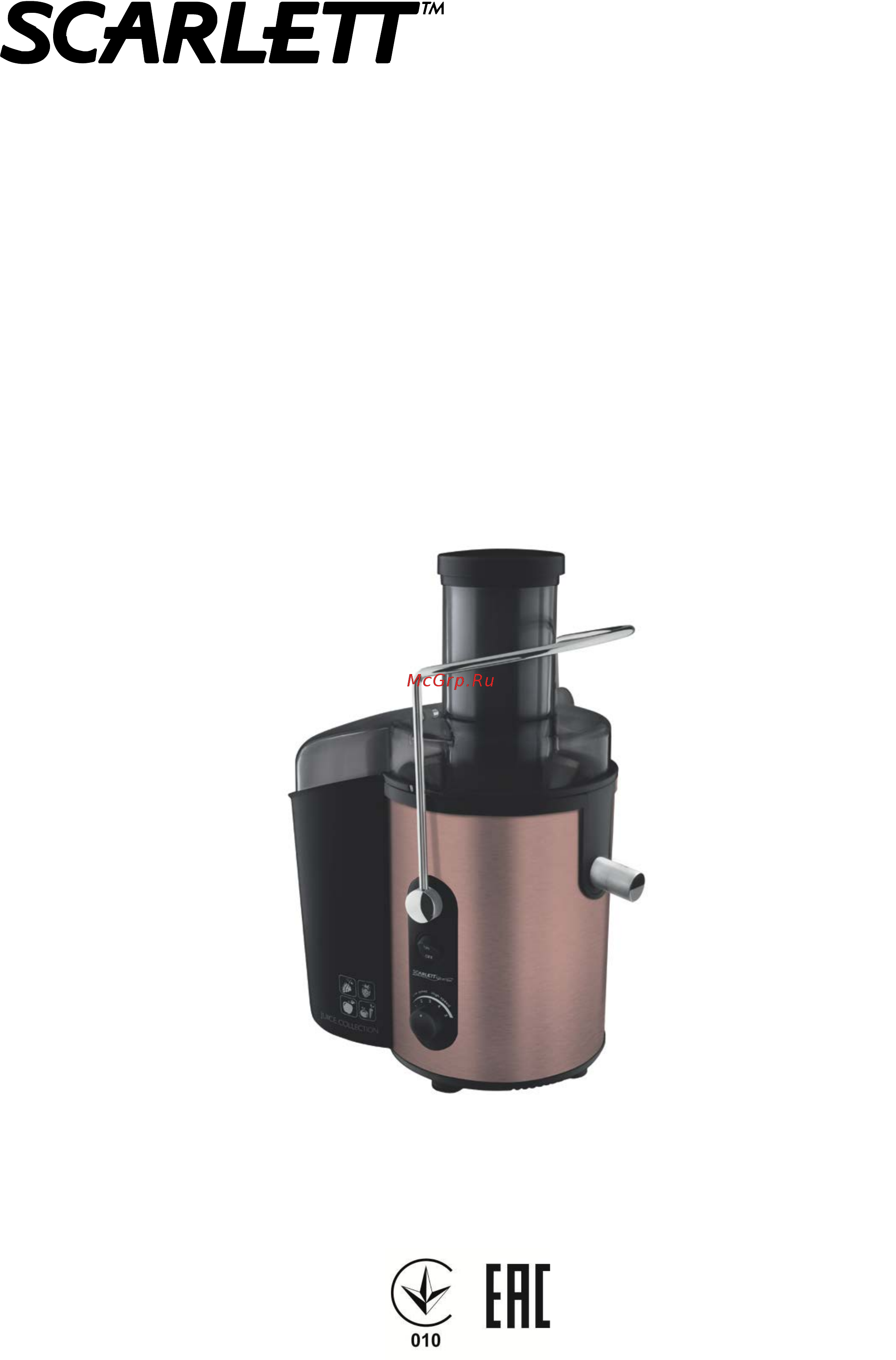 Scarlett SC-JE50S27 Руководство по эксплуатации онлайн