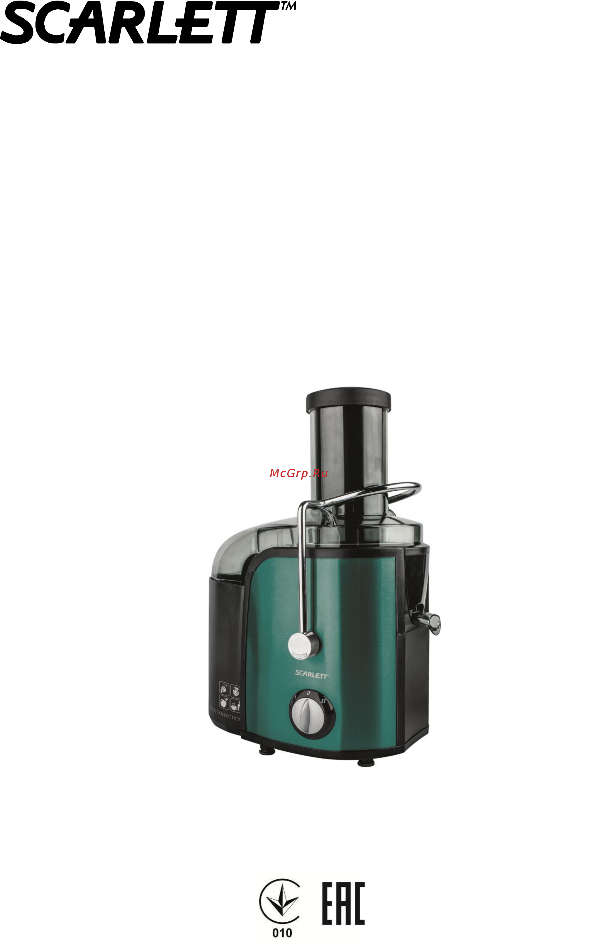 Scarlett SC-JE50S29 Руководство по эксплуатации онлайн