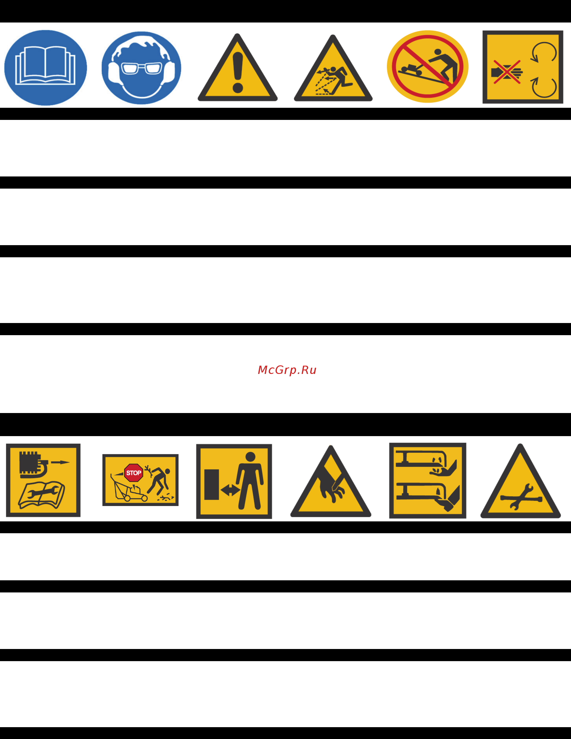 Texas Premium 5380TR/W [8/64] Advarselssymboler warning symbols warnsymbole simboluri de avertizare