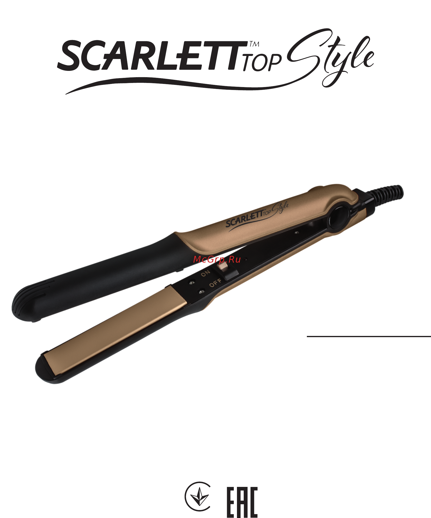 Scarlett Top Style SC-HS60005 Руководство по эксплуатации онлайн