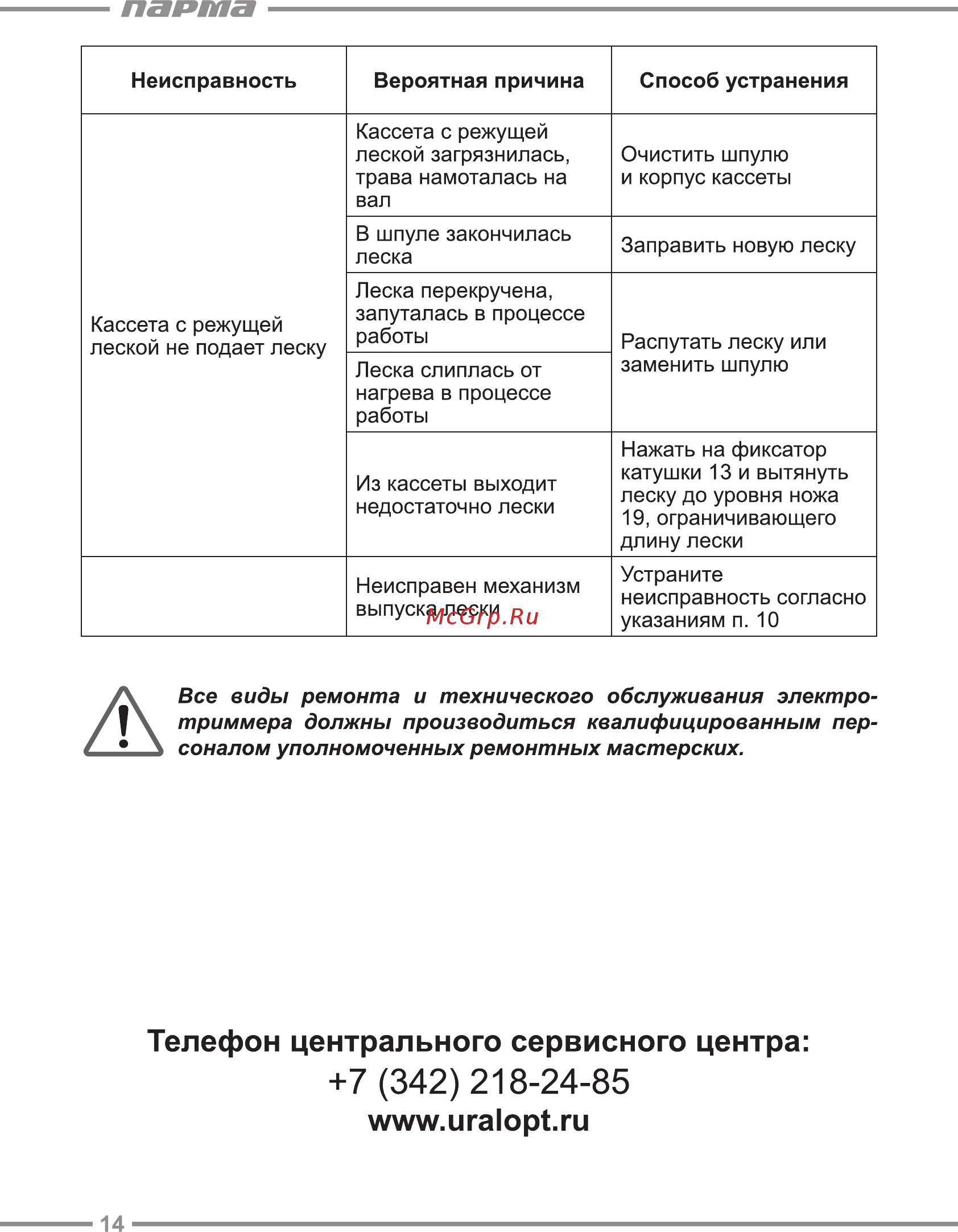 Парма тк-1200р 02.002.00001 [14/20] 7 342 218 24 85
