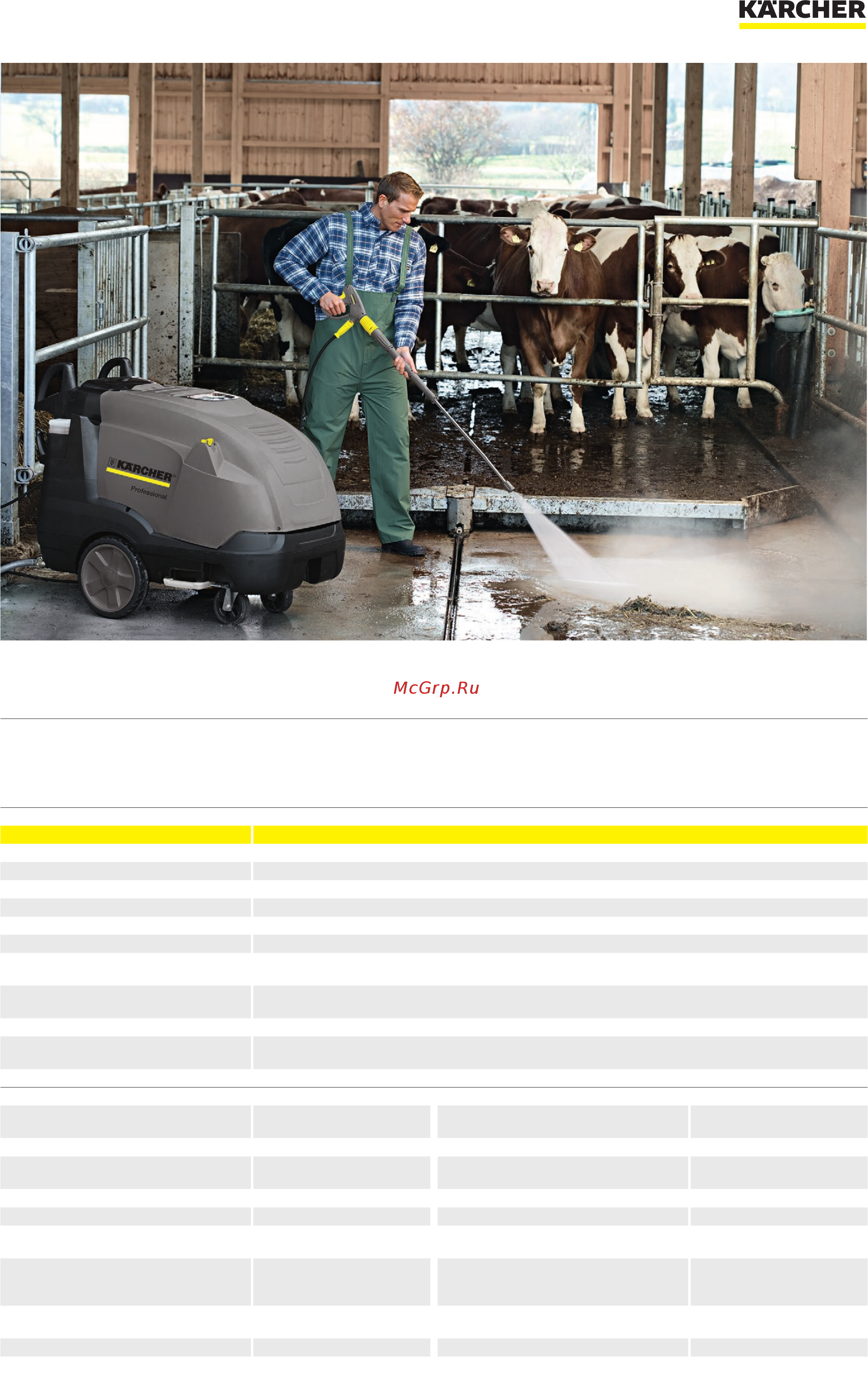 Karcher HDS 8/18-4 M *EU [2/21] Технические характеристики