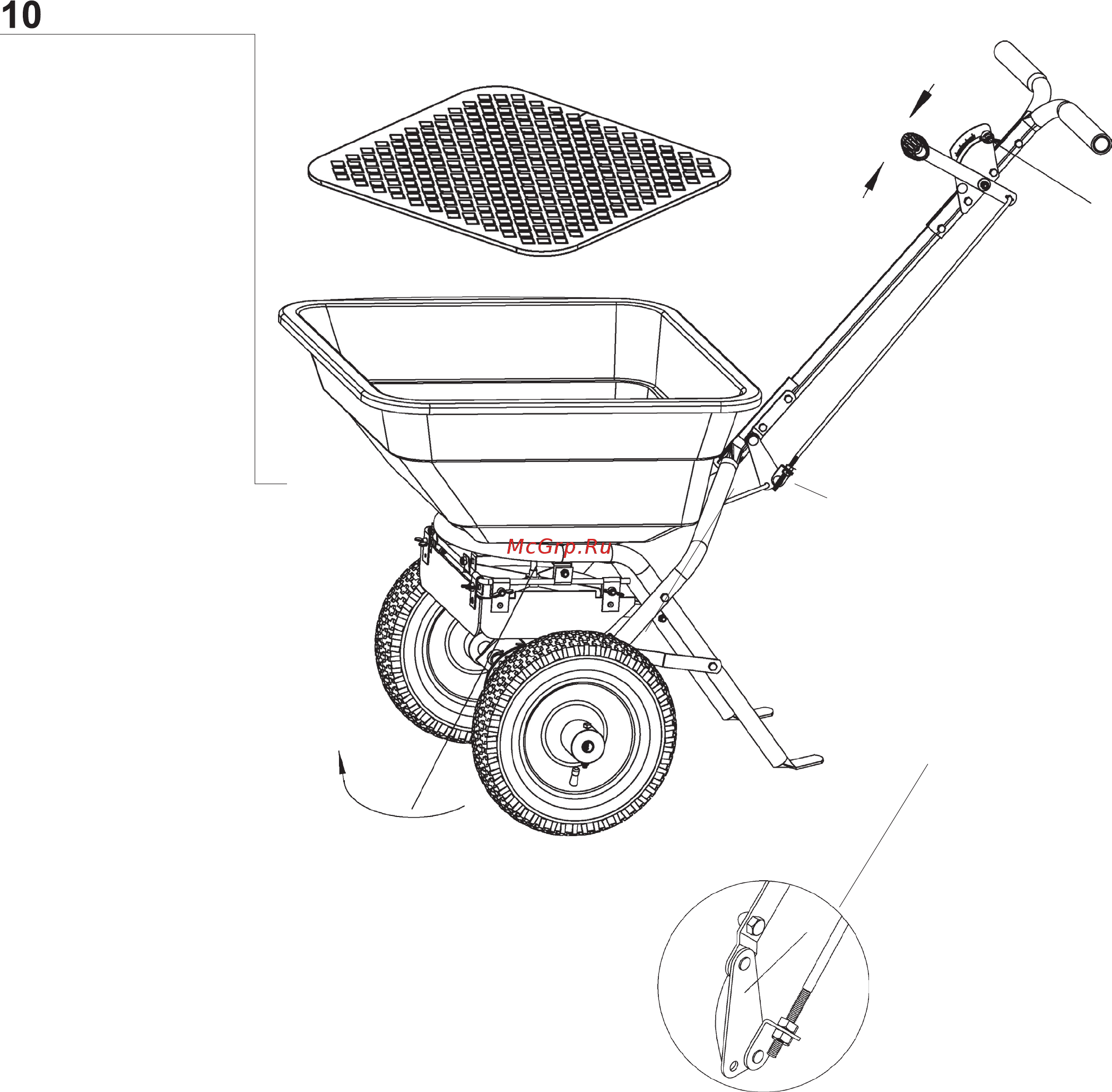 Texas Centrifugalspreder CS6000S Инструкция по эксплуатации онлайн [7/20] 206826