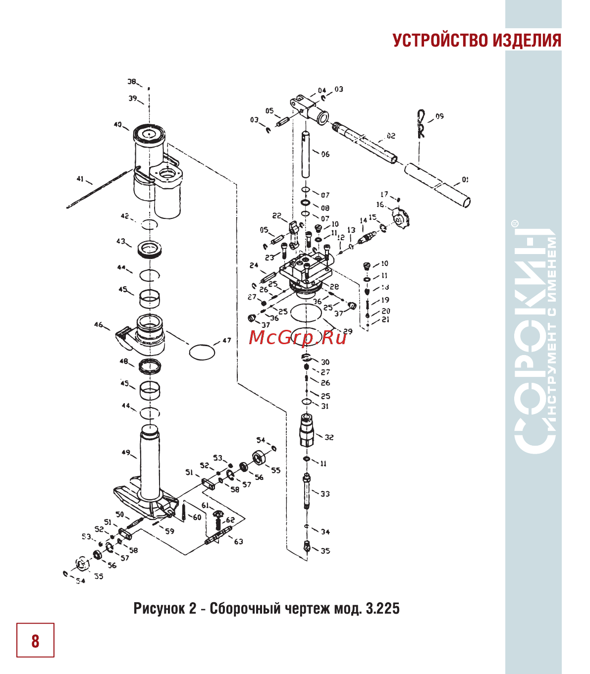 Сорокин 3.210 Инструкция по эксплуатации онлайн [9/18] 207193
