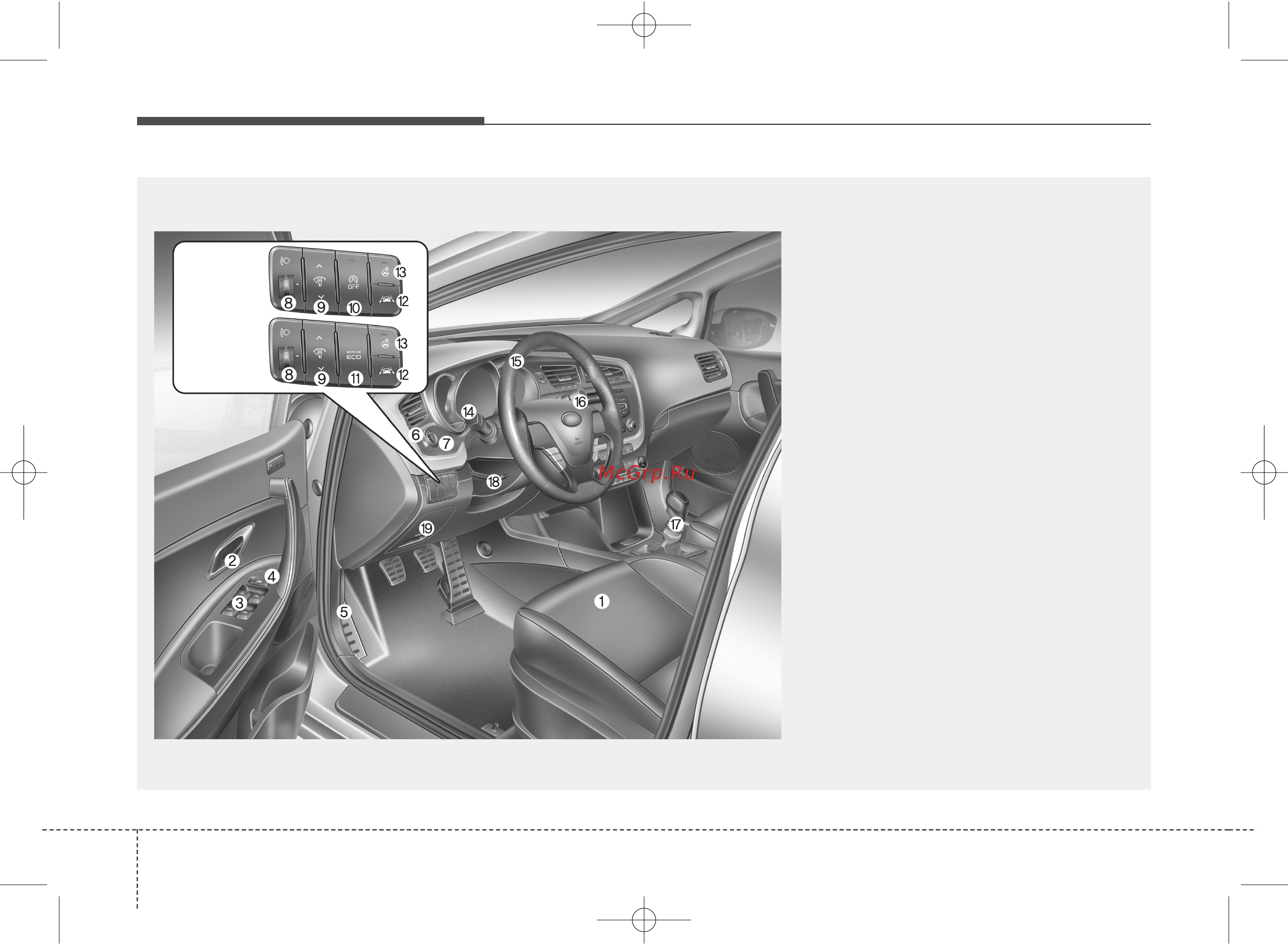 Kia ceed 2013-2015 [11/695] Знакомство с вашим автомобилем