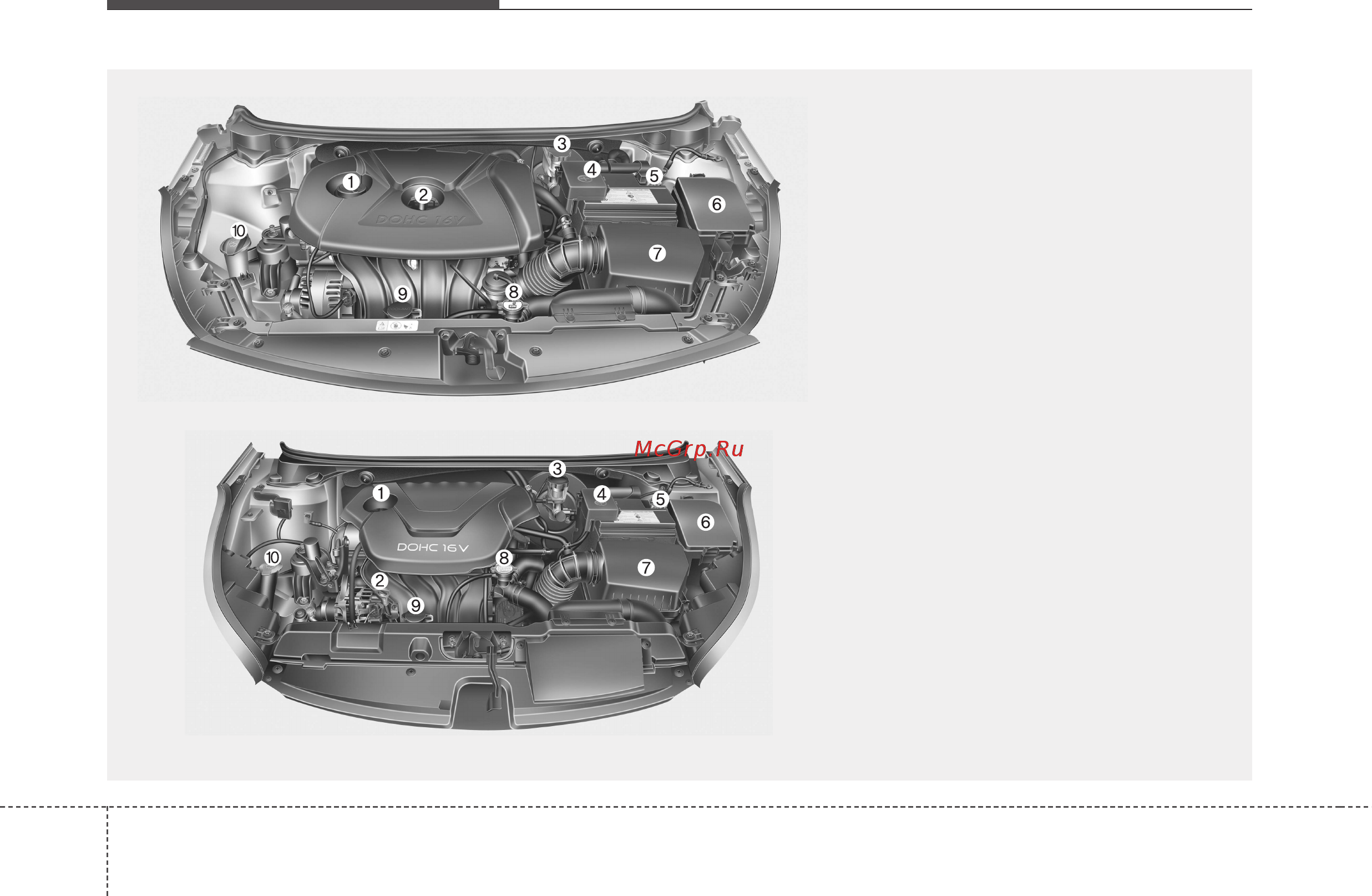 Kia Cerato 2013-2016 [15/690] Моторный отсек