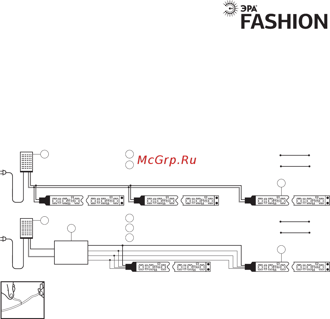 Era ls3528-60led-ip65-rgb lp36w a01 б0003233 Инструкция по эксплуатации онлайн [2/2] 208377