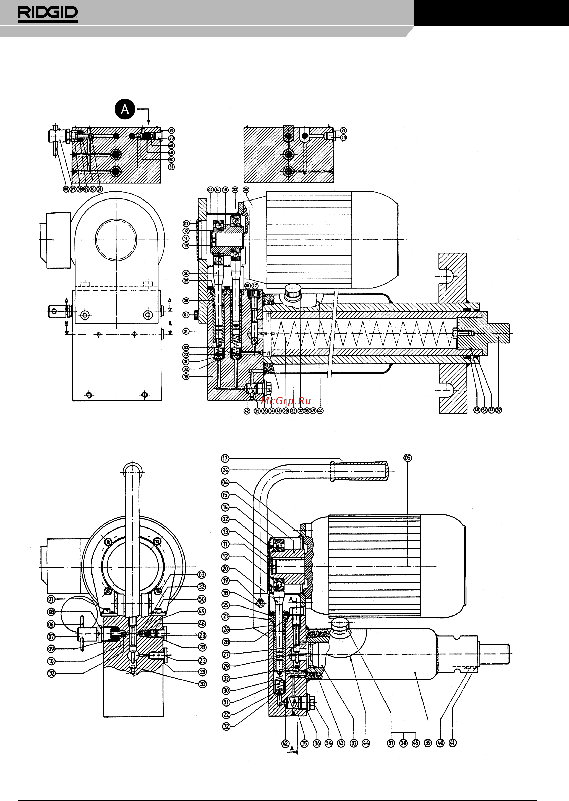 Ridgid 3812S 16411 [21/97] E 3802 e 3811 e 3812 e 3813 e 3814 e