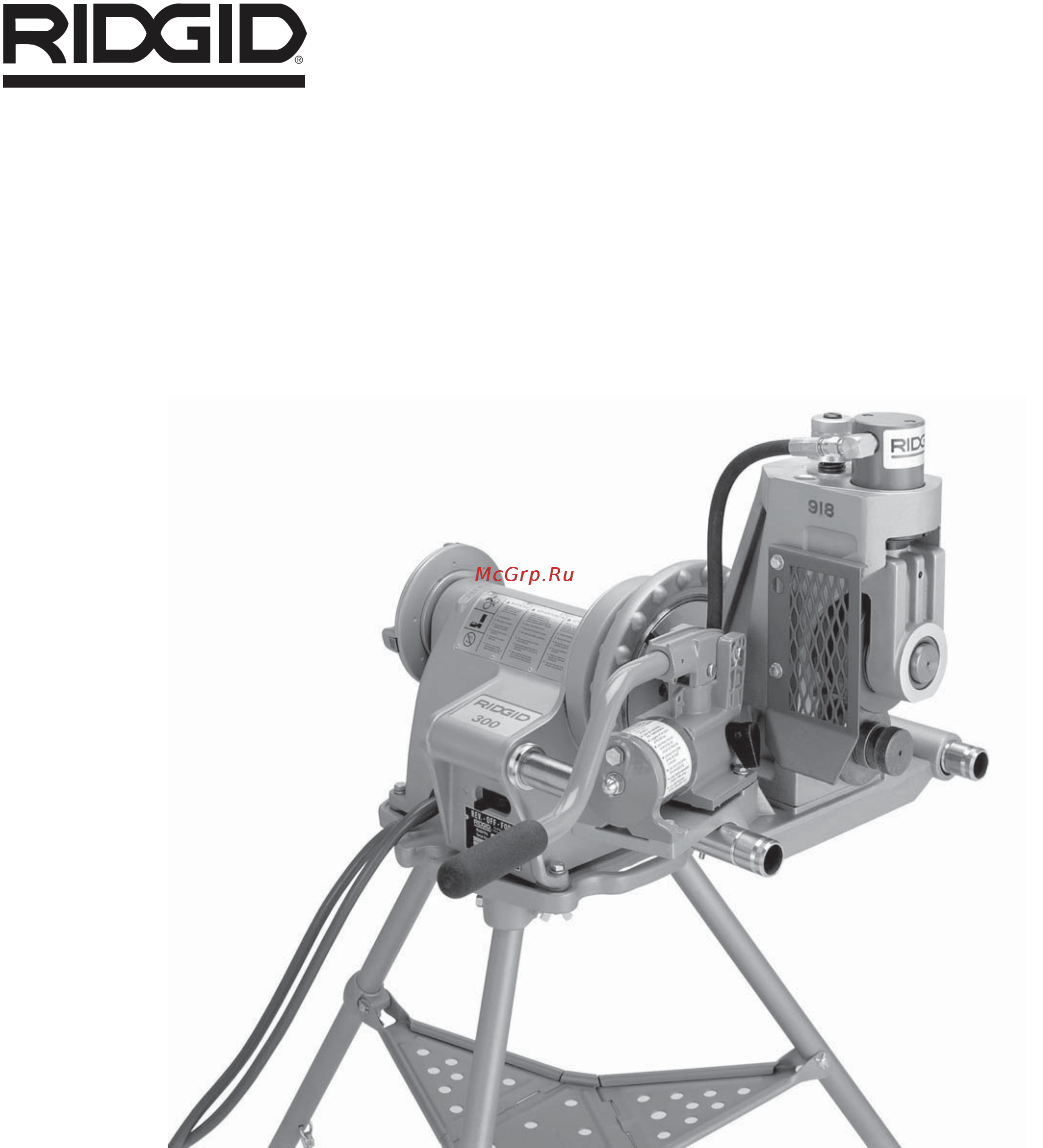 Ridgid 918 57092 Инструкция по эксплуатации онлайн [3/22] 869308