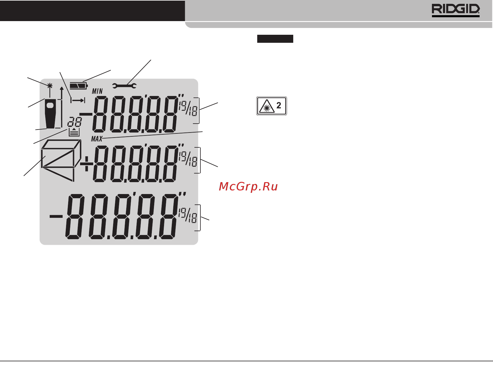 Ridgid LM-100 micro 36158 [9/318] Fcc statement
