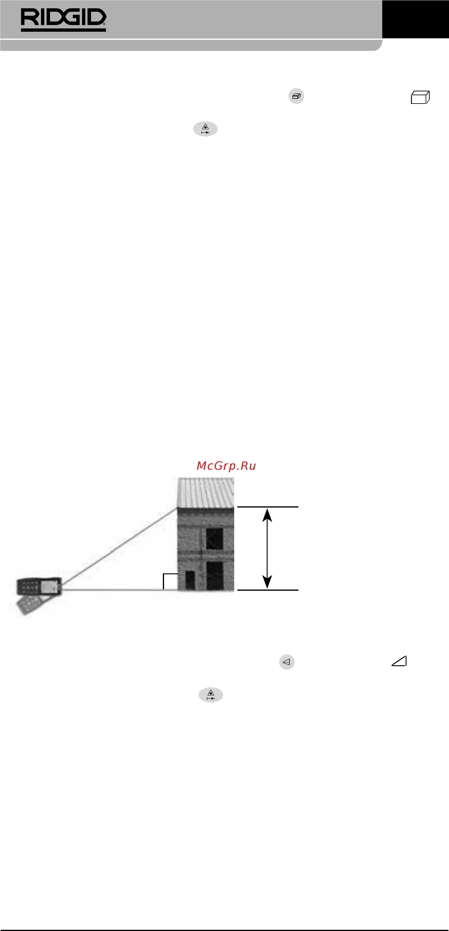 Ridgid micro LM-400 36813 [94/446] Indirecte metingen