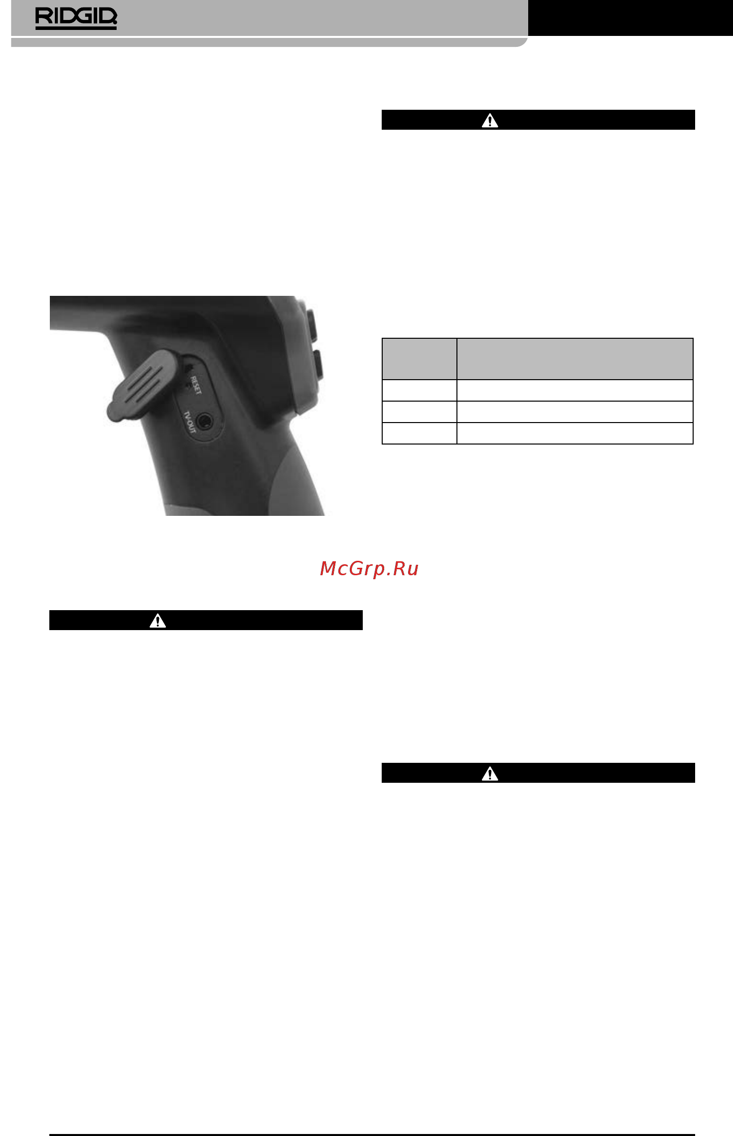Ridgid CA-150 36848 [118/282] Lagring