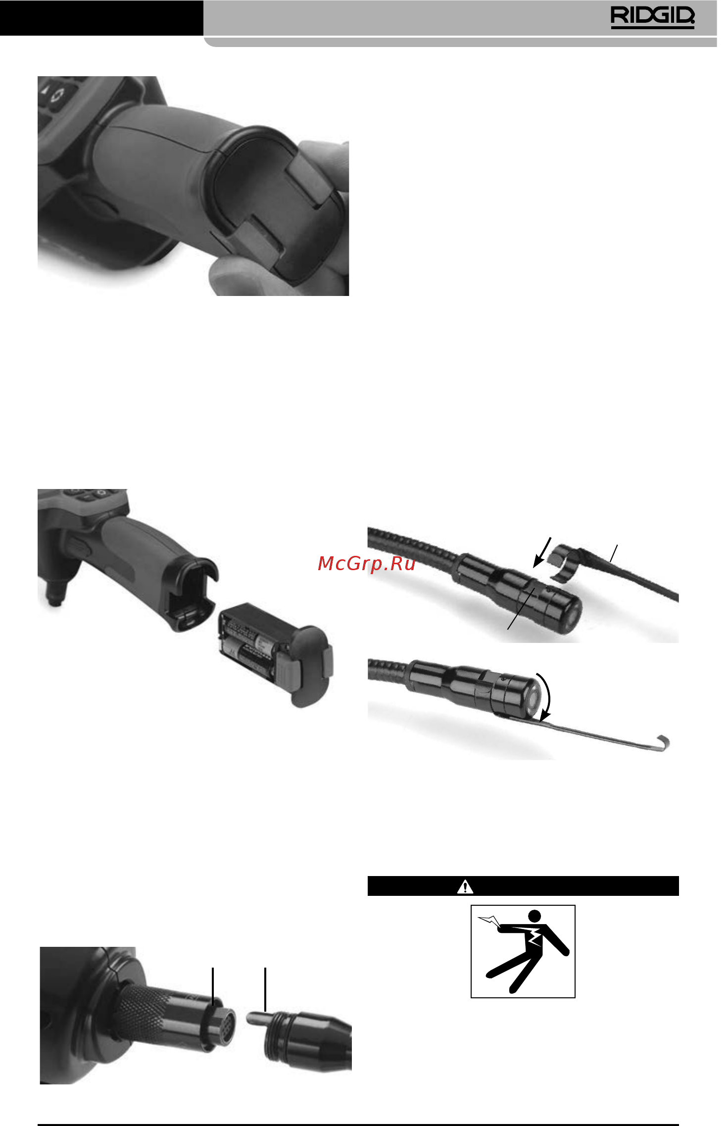 Ridgid CA-150 36848 [139/282] Przegląd przed rozpoczęciem pracy