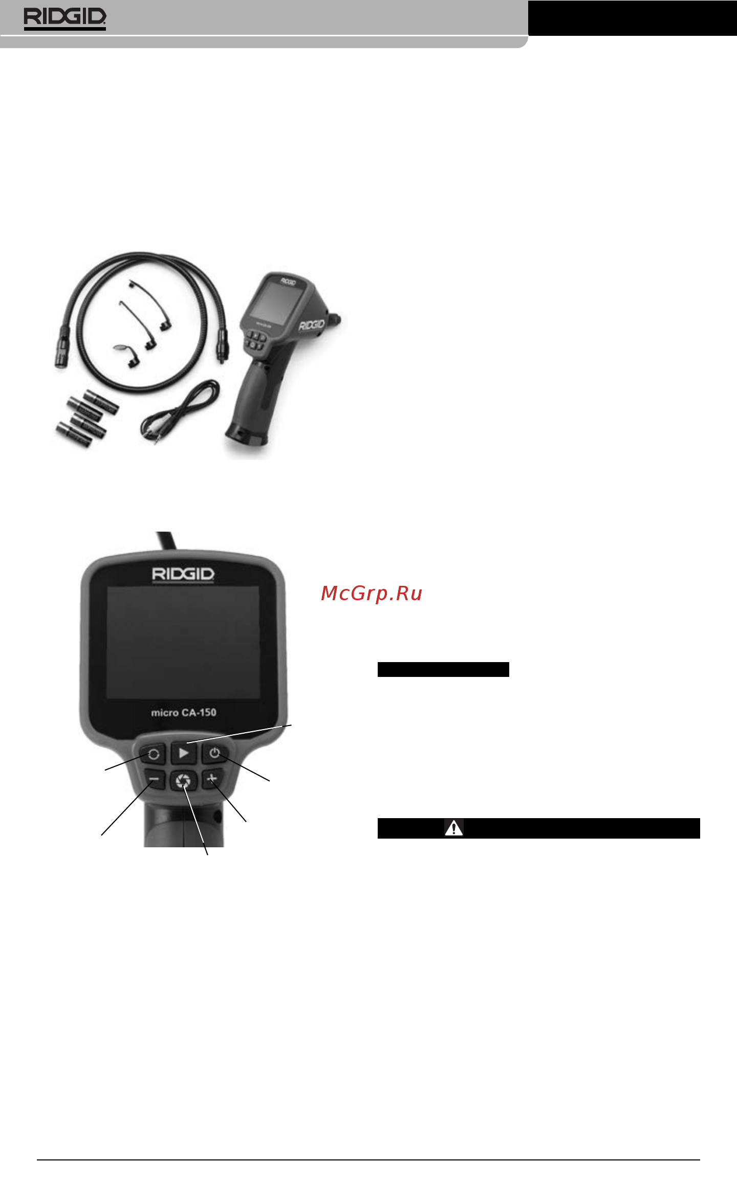 Ridgid CA-150 36848 [18/282] Assemblage de l appareil