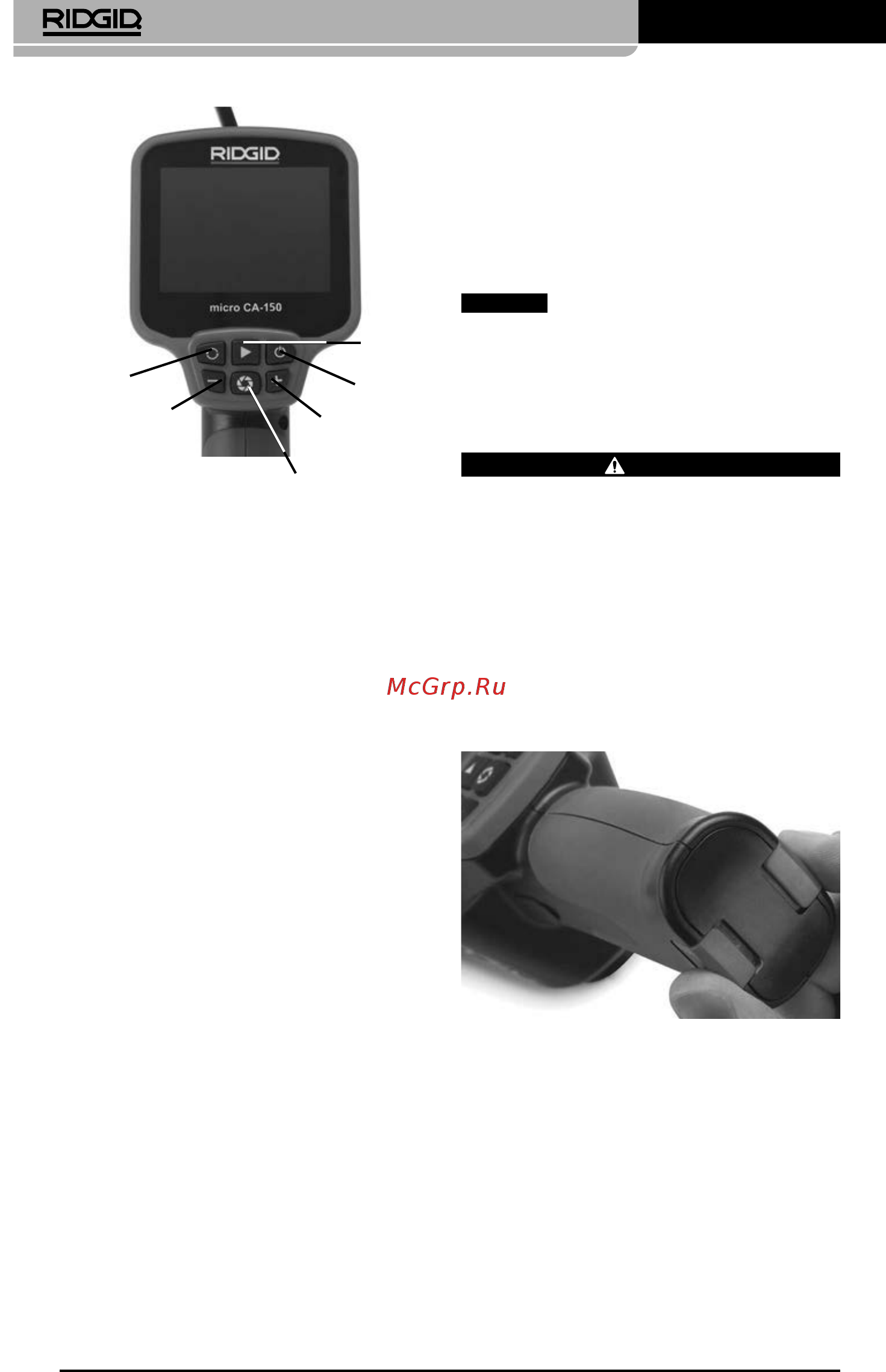 Ridgid CA-150 36848 [262/282] Cihazın montajı