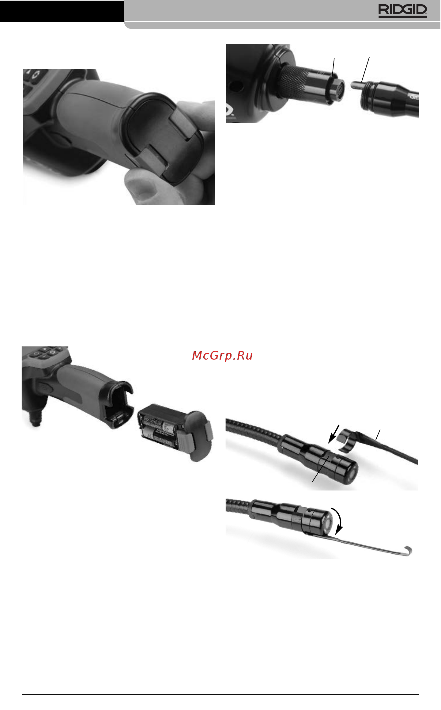 Ridgid CA-150 36848 [31/282] Instalación de un accesorio