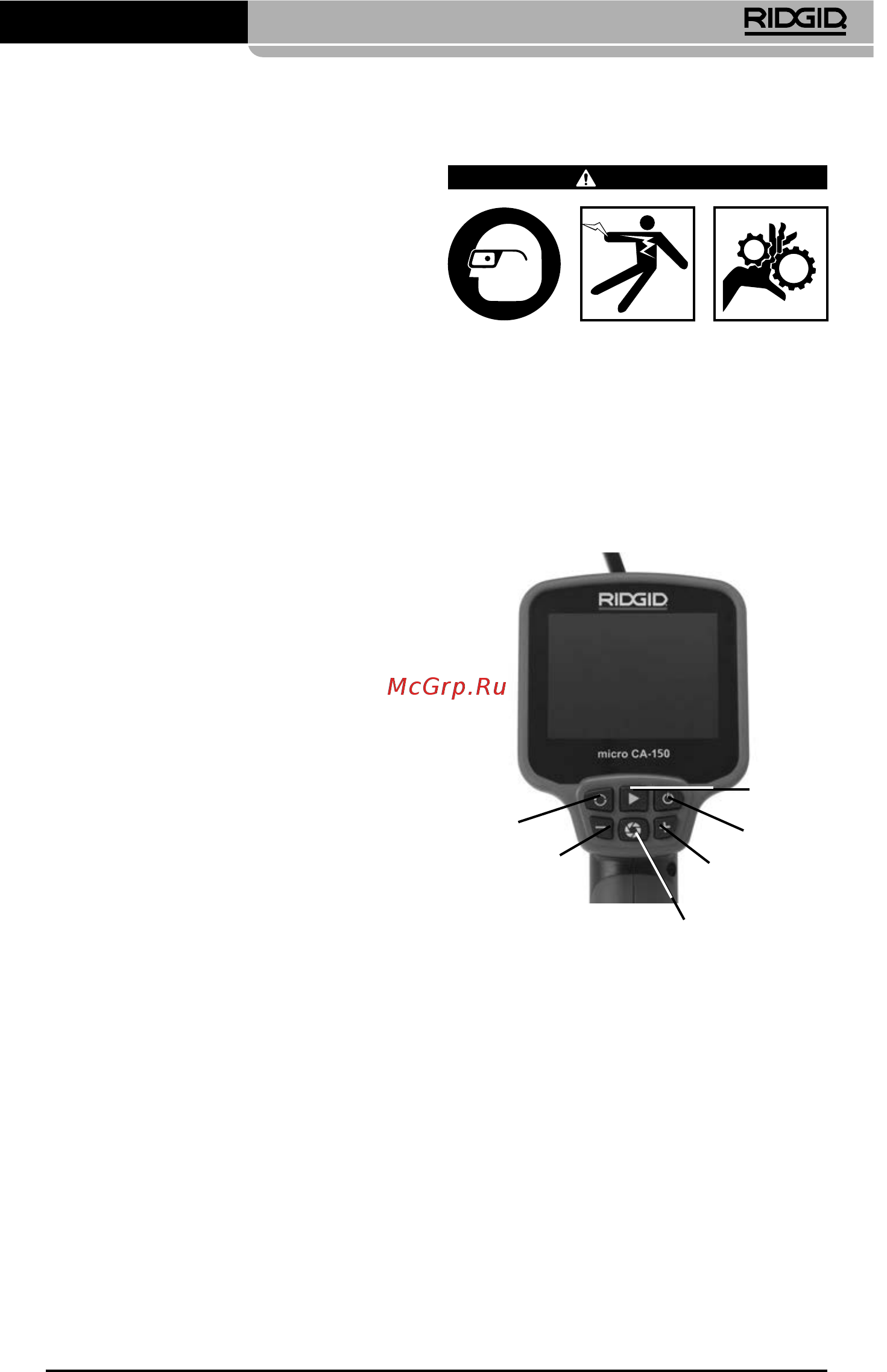 Ridgid CA-150 36848 [93/282] Anvisningar för användning