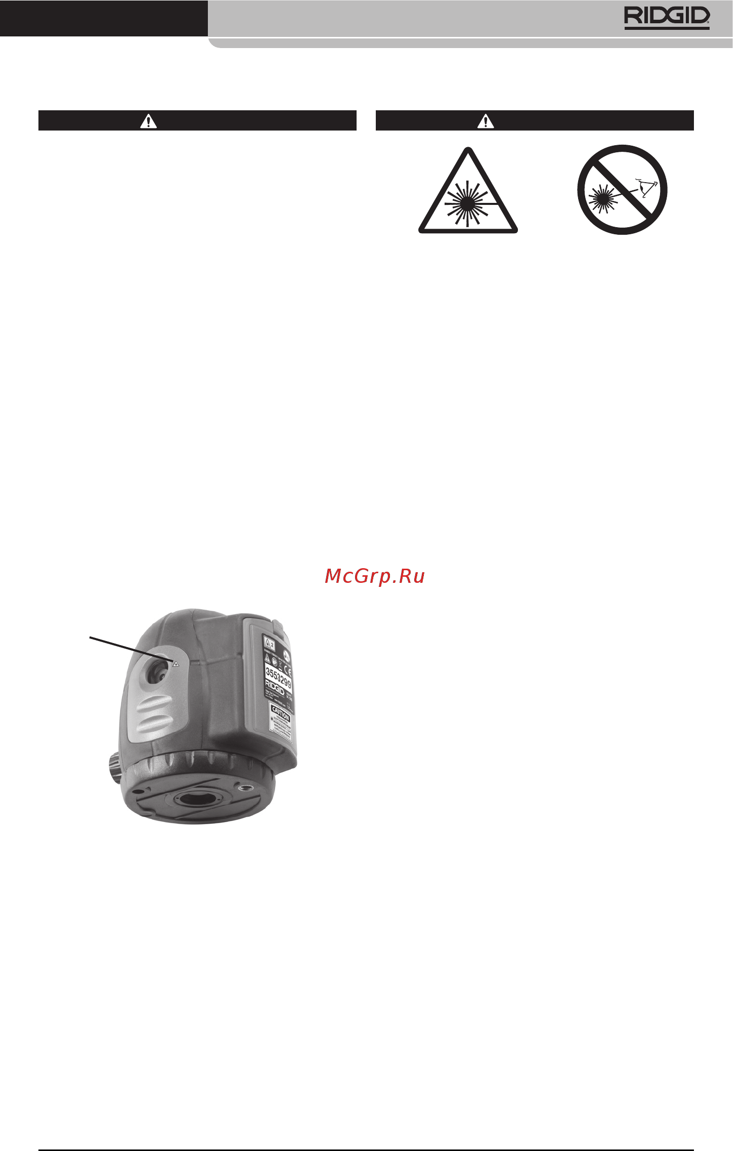 Ridgid DL-500 38763 [105/270] Eftersyn før brug