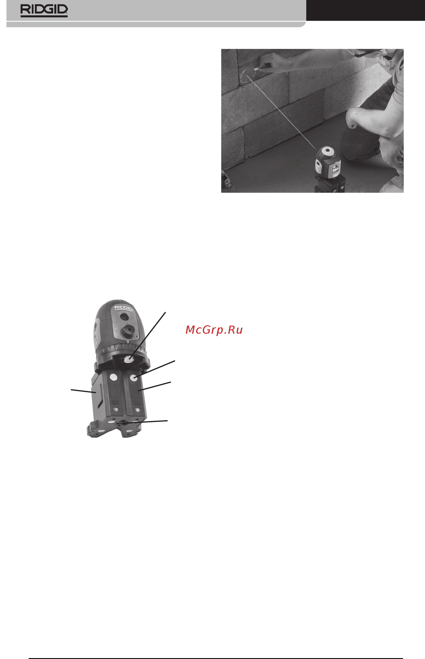Ridgid DL-500 38763 [154/270] Samonivelační pětibodový laser micro dl 500