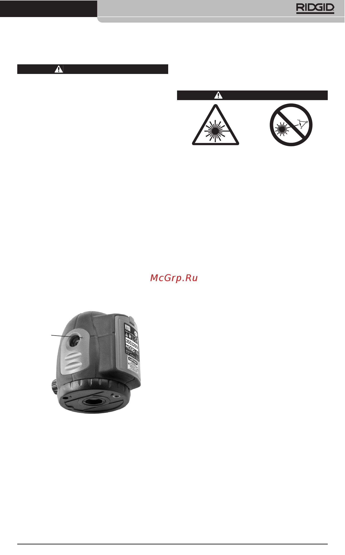 Ridgid DL-500 38763 [33/270] Inspección previa al funcionamiento