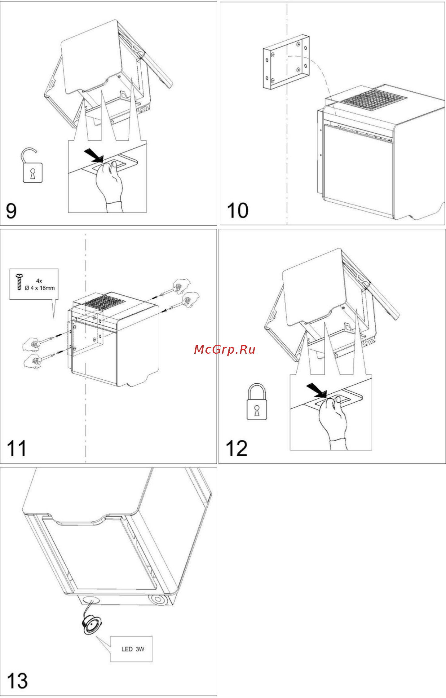 Maunfeld BOX LARGE Инструкция по эксплуатации онлайн [5/11] 209224