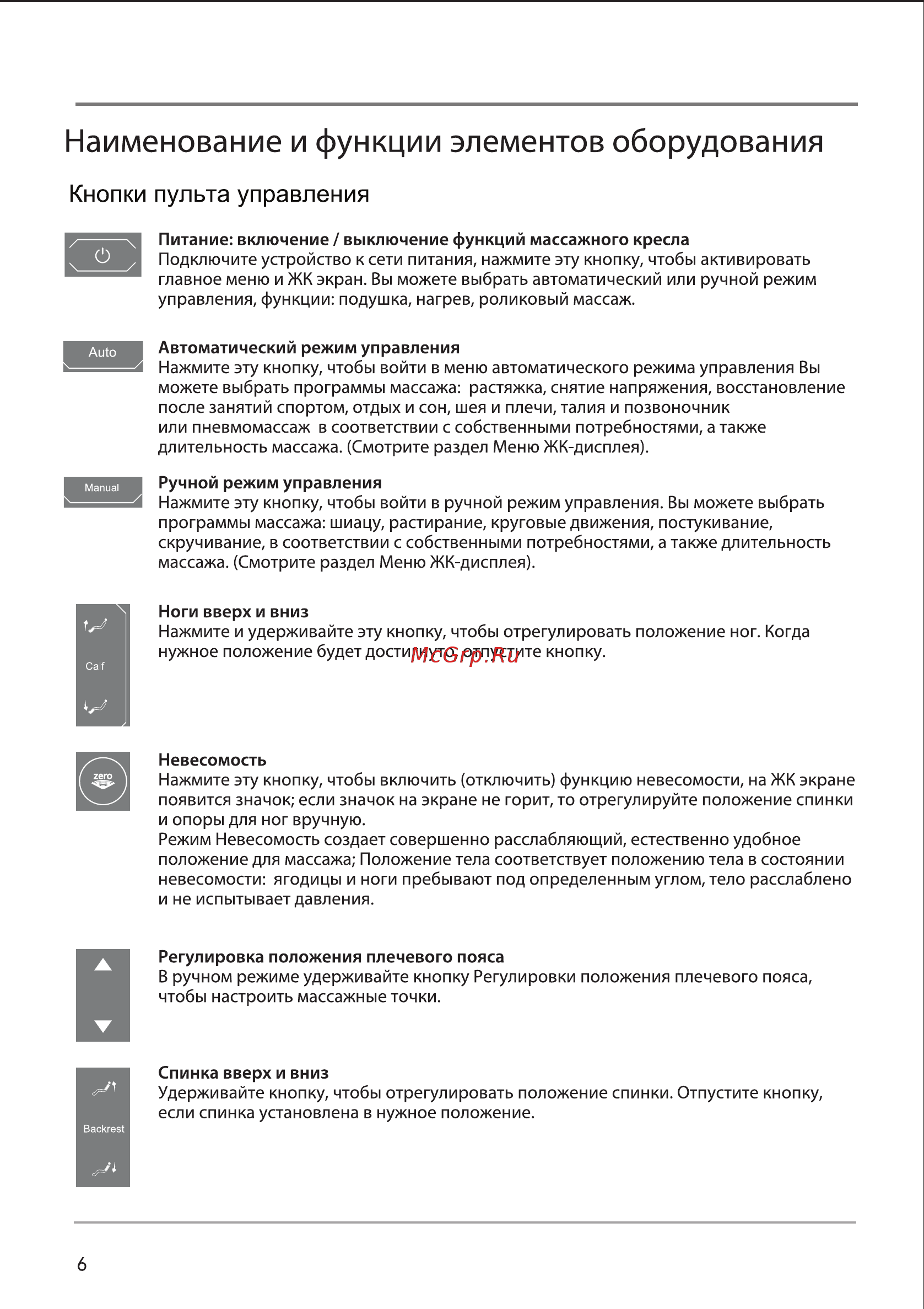 Sensa Roller Pro RT6710 Инструкция по эксплуатации онлайн [8/25] 209332